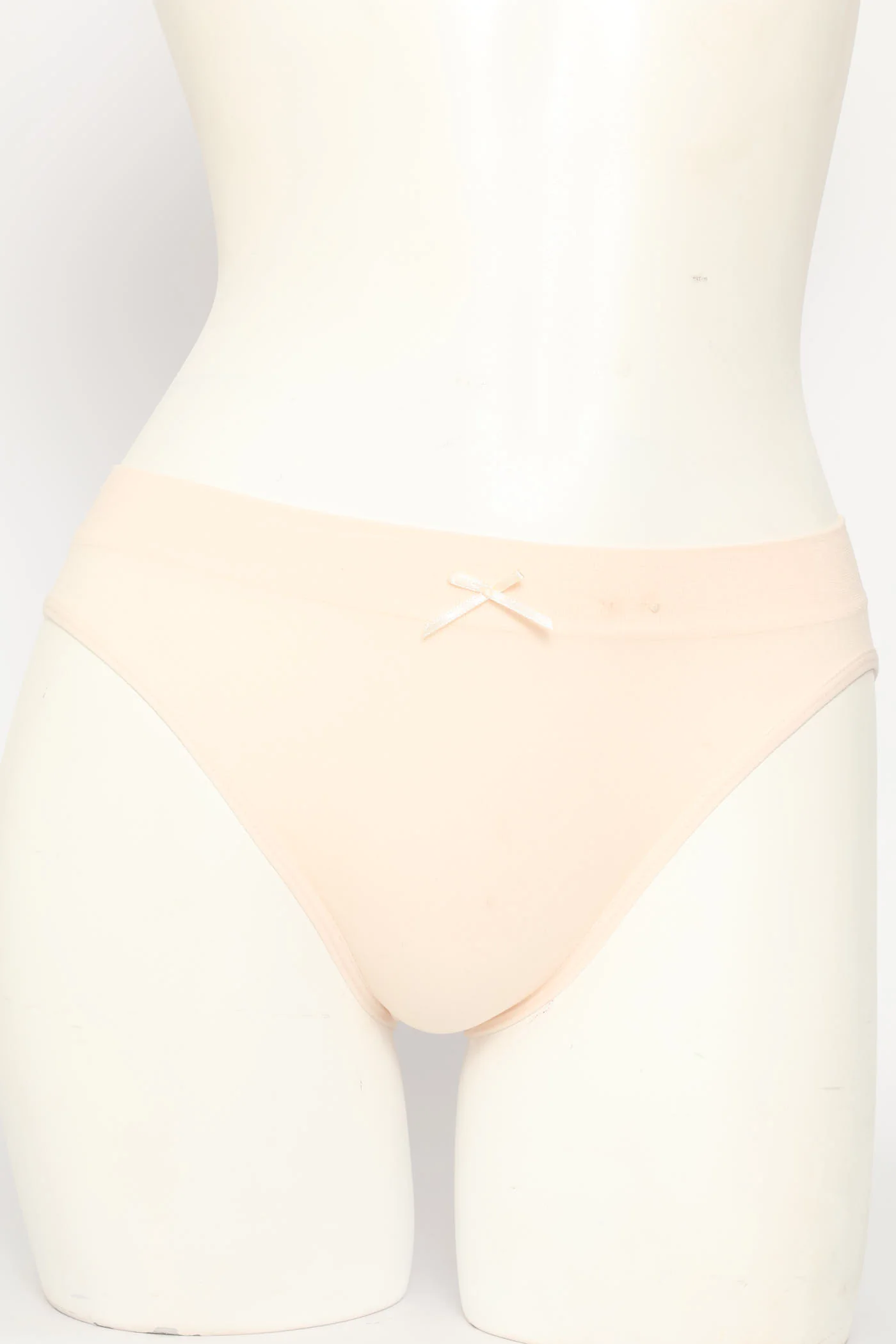 3 Pack Seamless Bikini Panties - Violet/Pink/Cream - Image 4