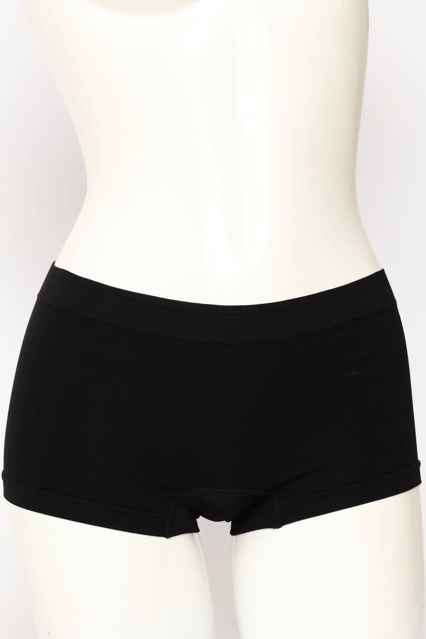 3 Pack Seamless Boyleg Panties - Beige/Brown/Black - Image 3