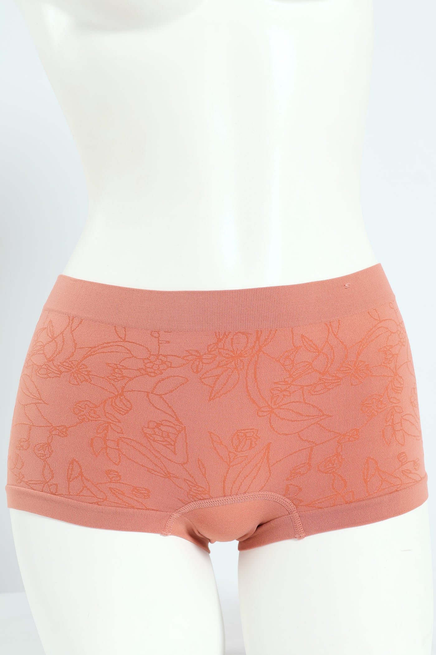 3 Pack Seamless Boyleg Panties - Rose/Black/Grey - Image 2