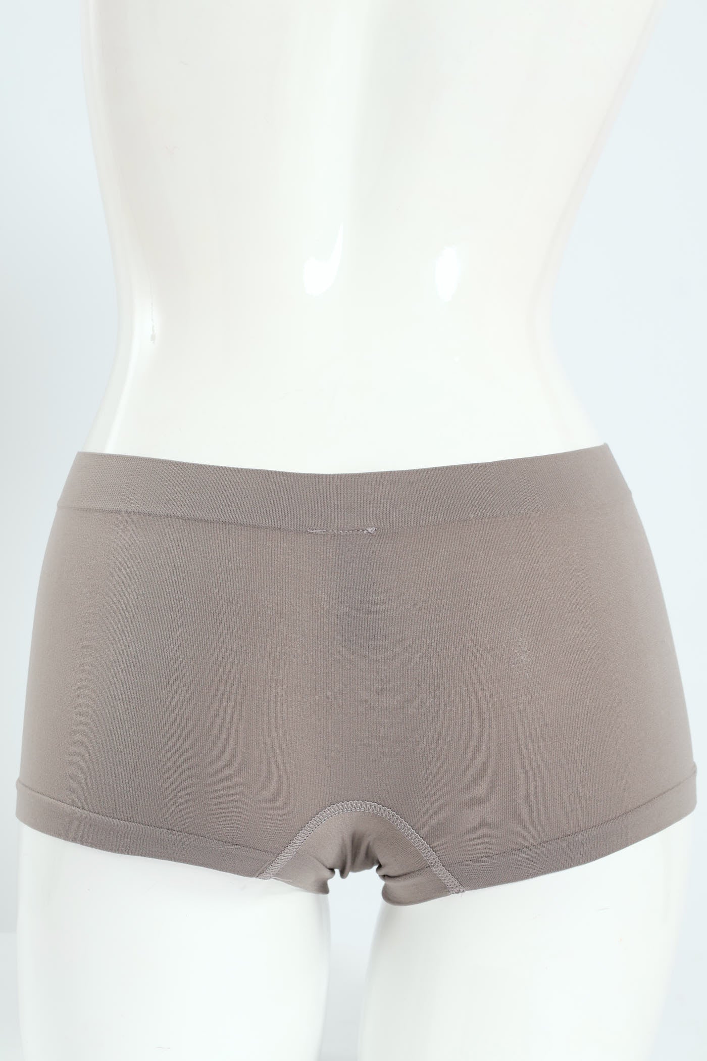 3 Pack Seamless Boyleg Panties - Rose/Black/Grey - Image 3