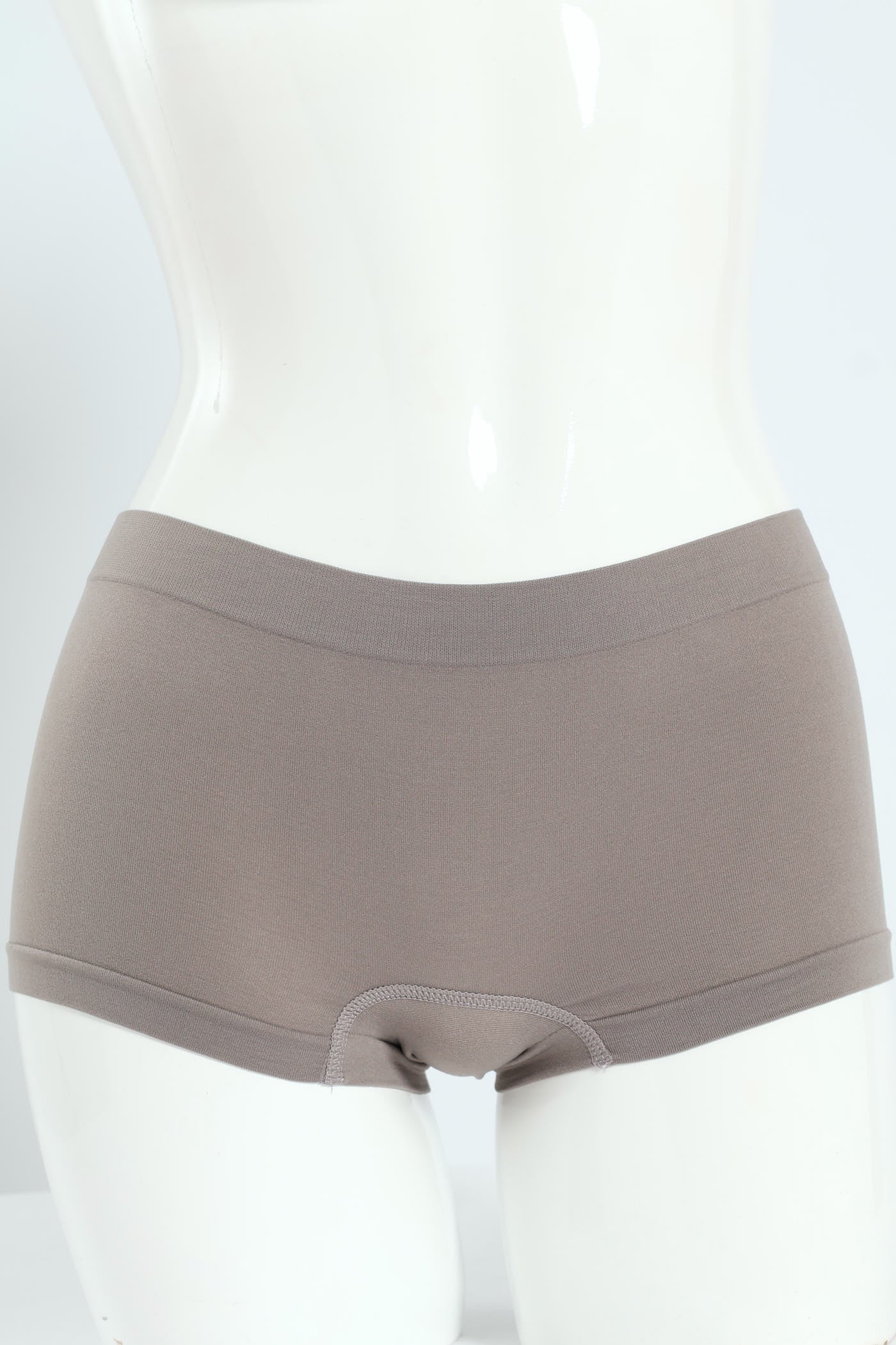 3 Pack Seamless Boyleg Panties - Rose/Black/Grey - Image 5