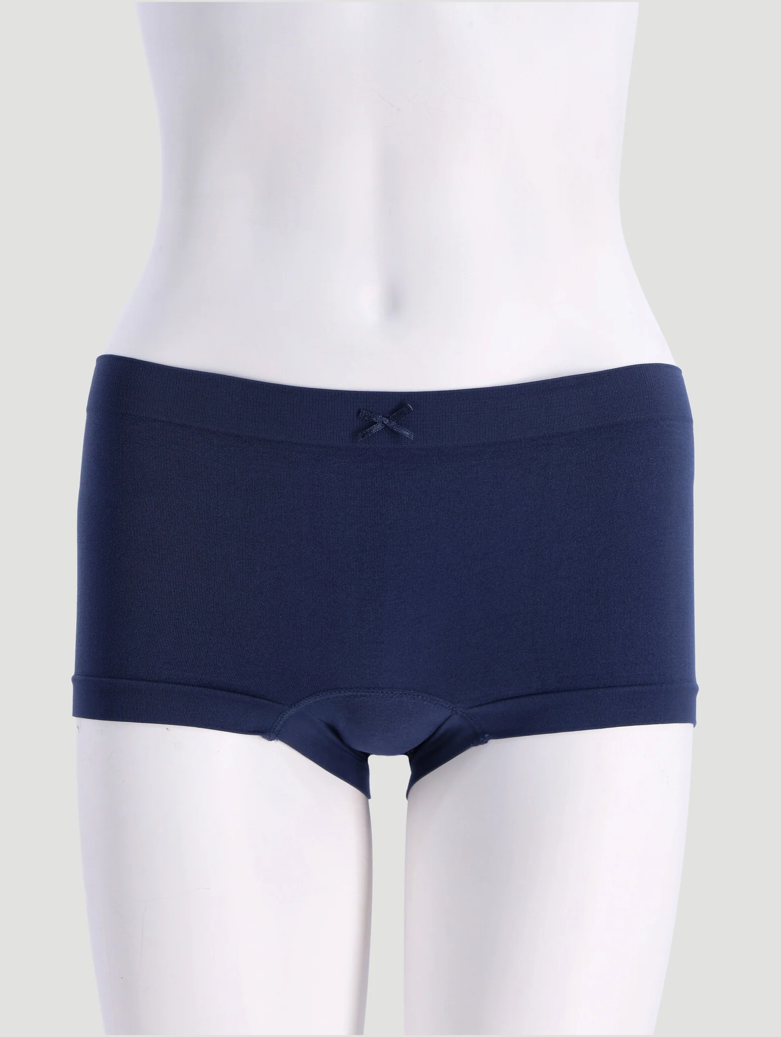 3 Pack Seamless Boyleg Panties - Zephyr/Storm/Blue - Image 2