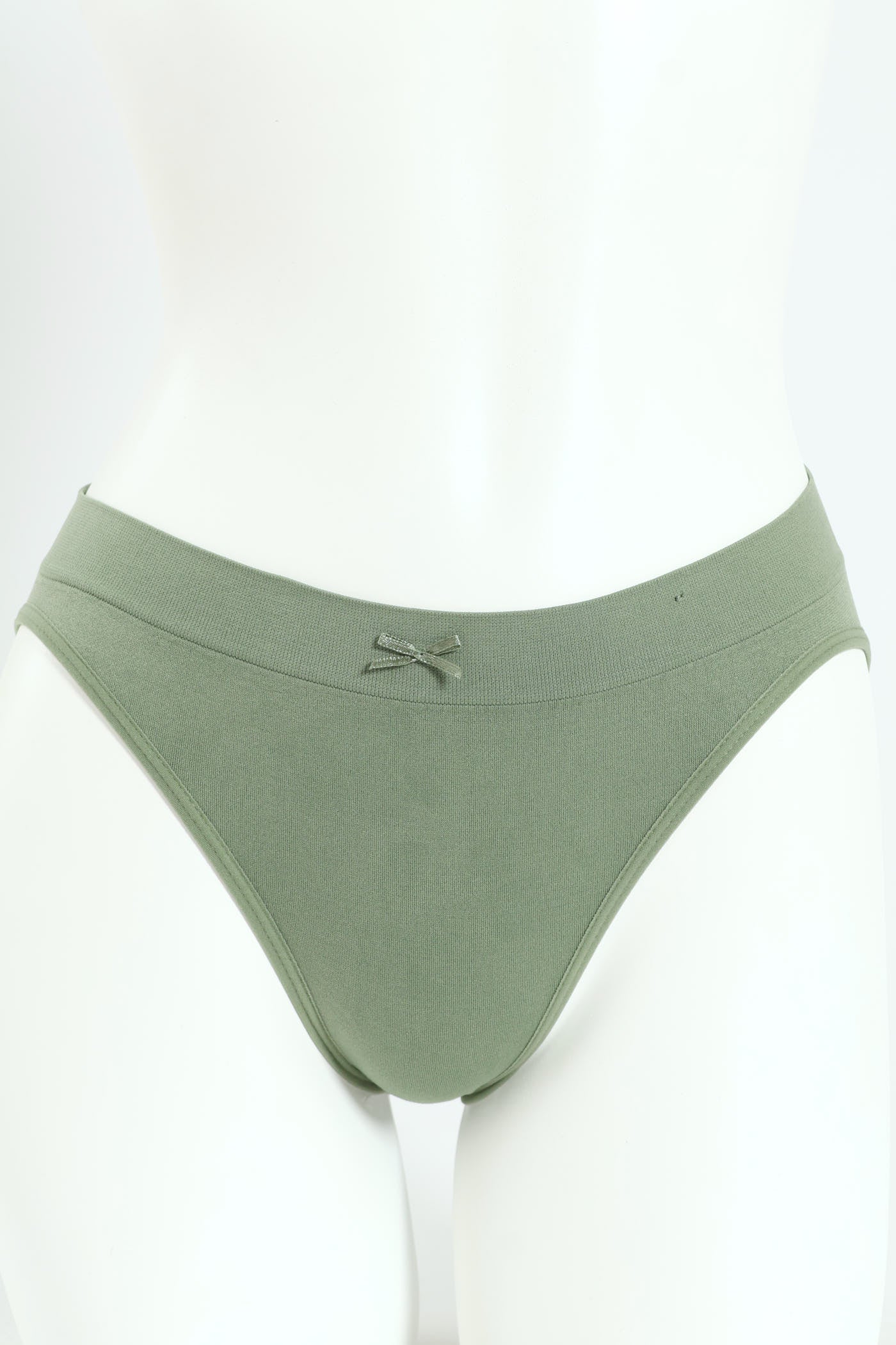 3 Pack Seamless Hi-Cut Panties - Sea/Tan/Tofu - Image 4