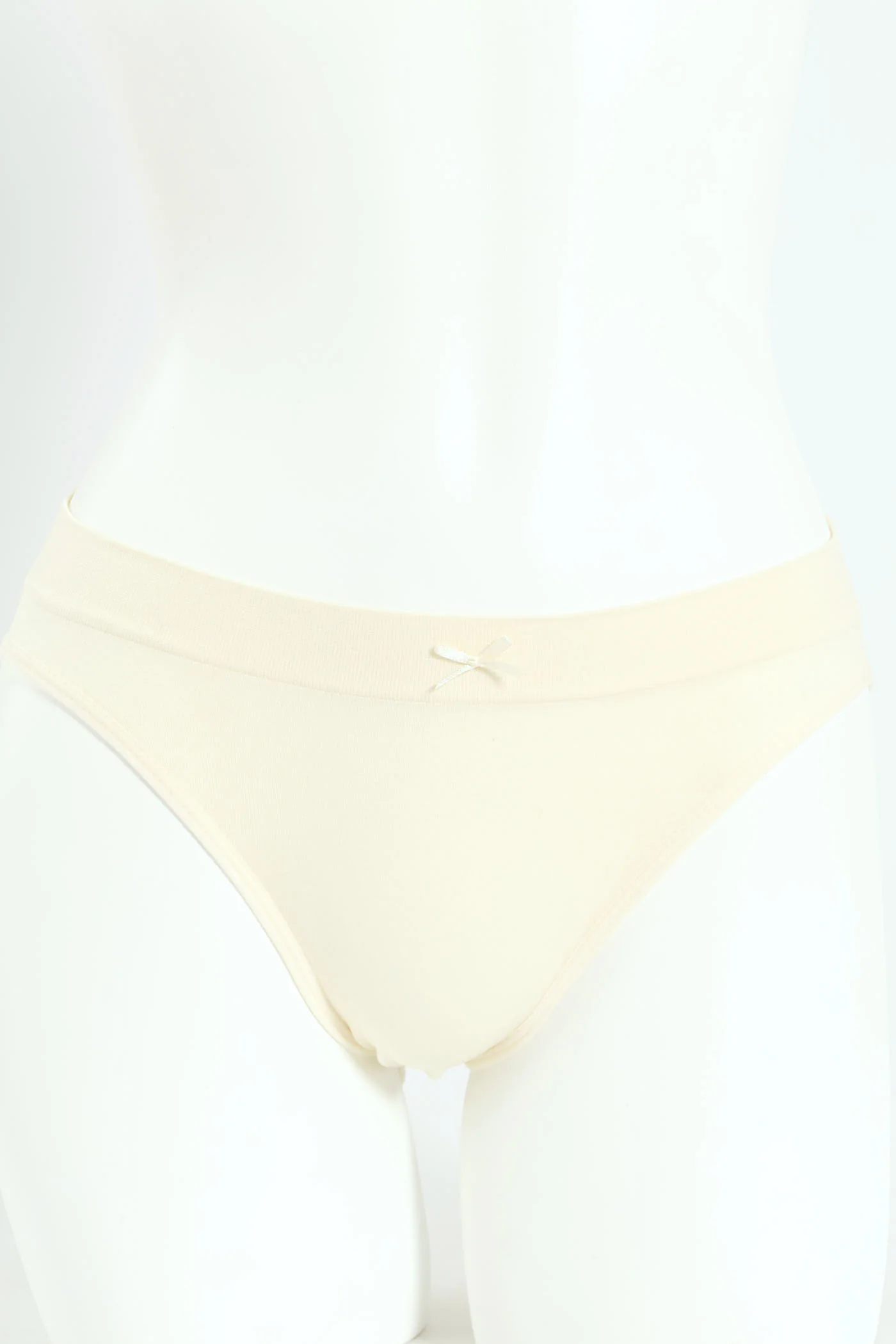 3 Pack Seamless Hi-Cut Panties - Sea/Tan/Tofu - Image 5