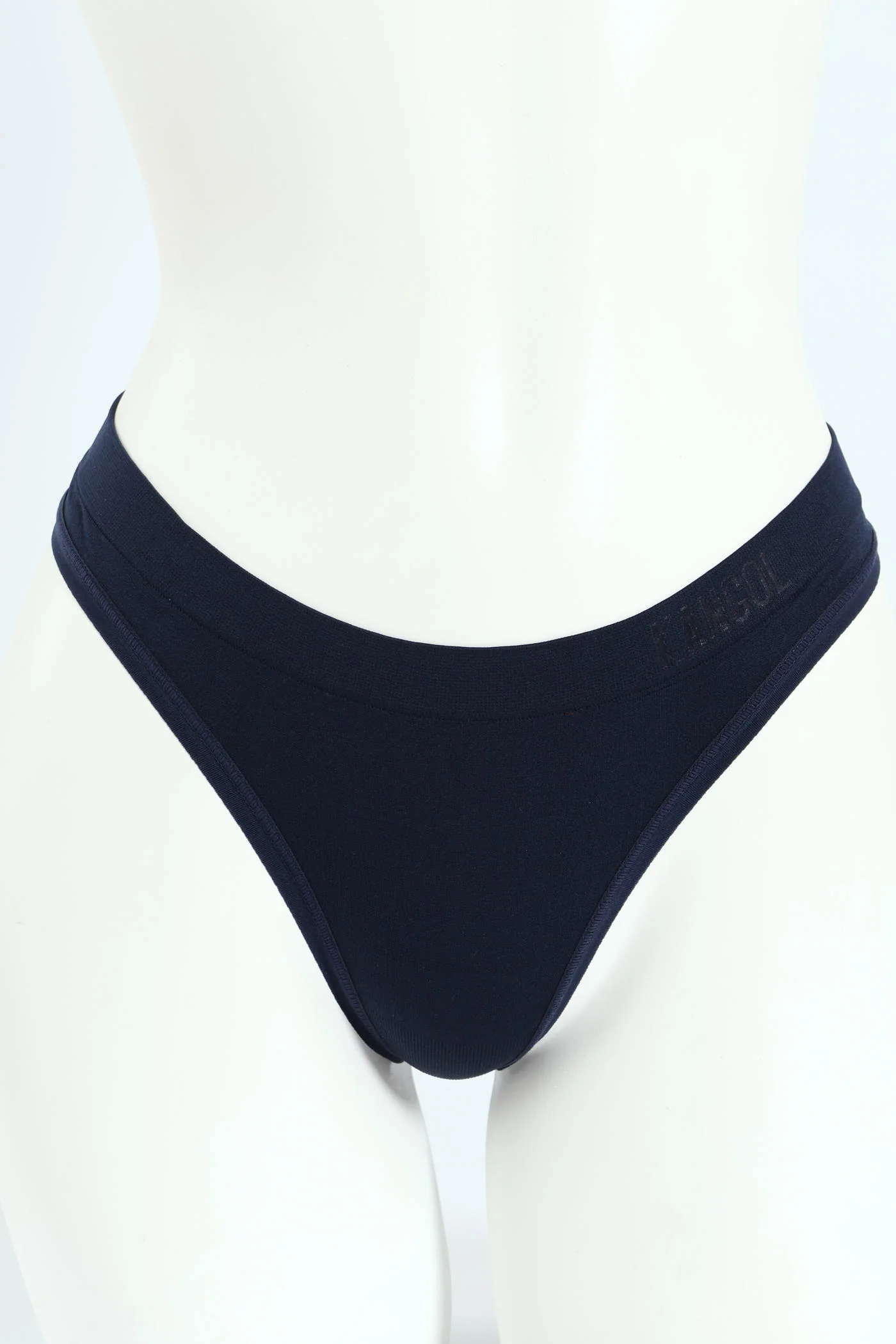 3 Pack Seamless Thong Panties - Mauve/Indigo/Excalibur - Image 4