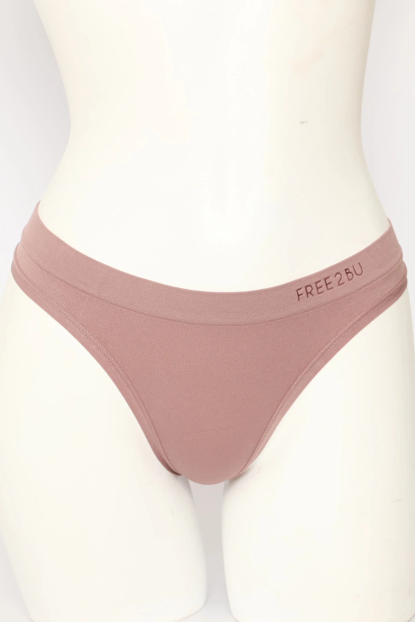 3 Pack Seamless Thong Panties - Multi - Image 3