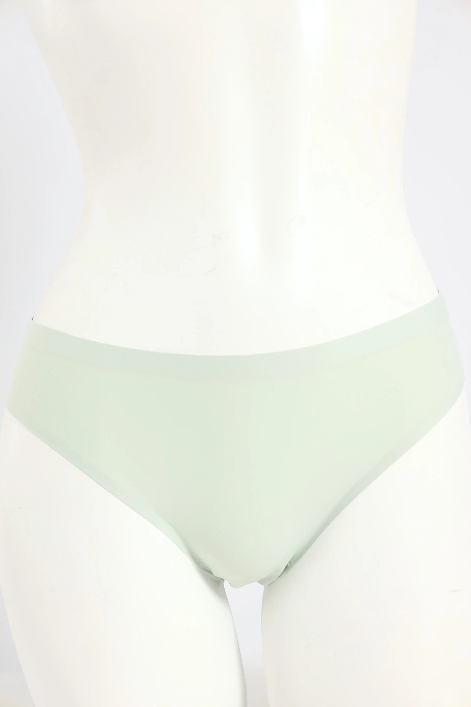 3 Pack Seamless Bikini Panties - Floral/Green/Blue - Image 4