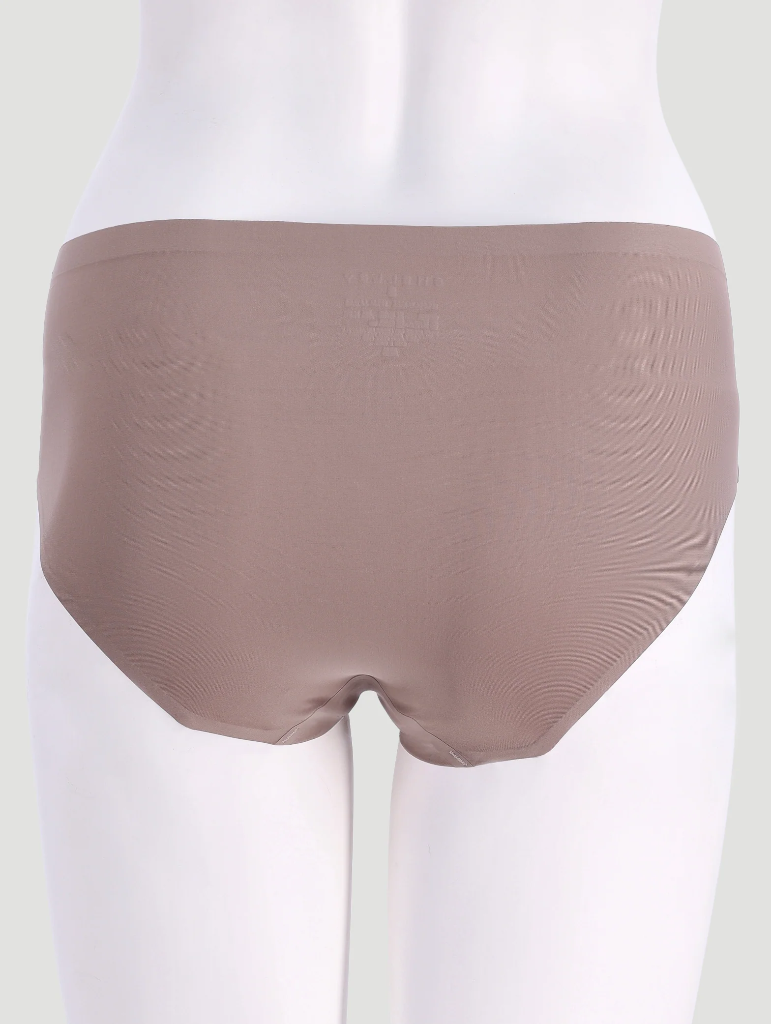3 Pack Seemless Boyleg Panties - Black/Mocha/Beige - Image 3