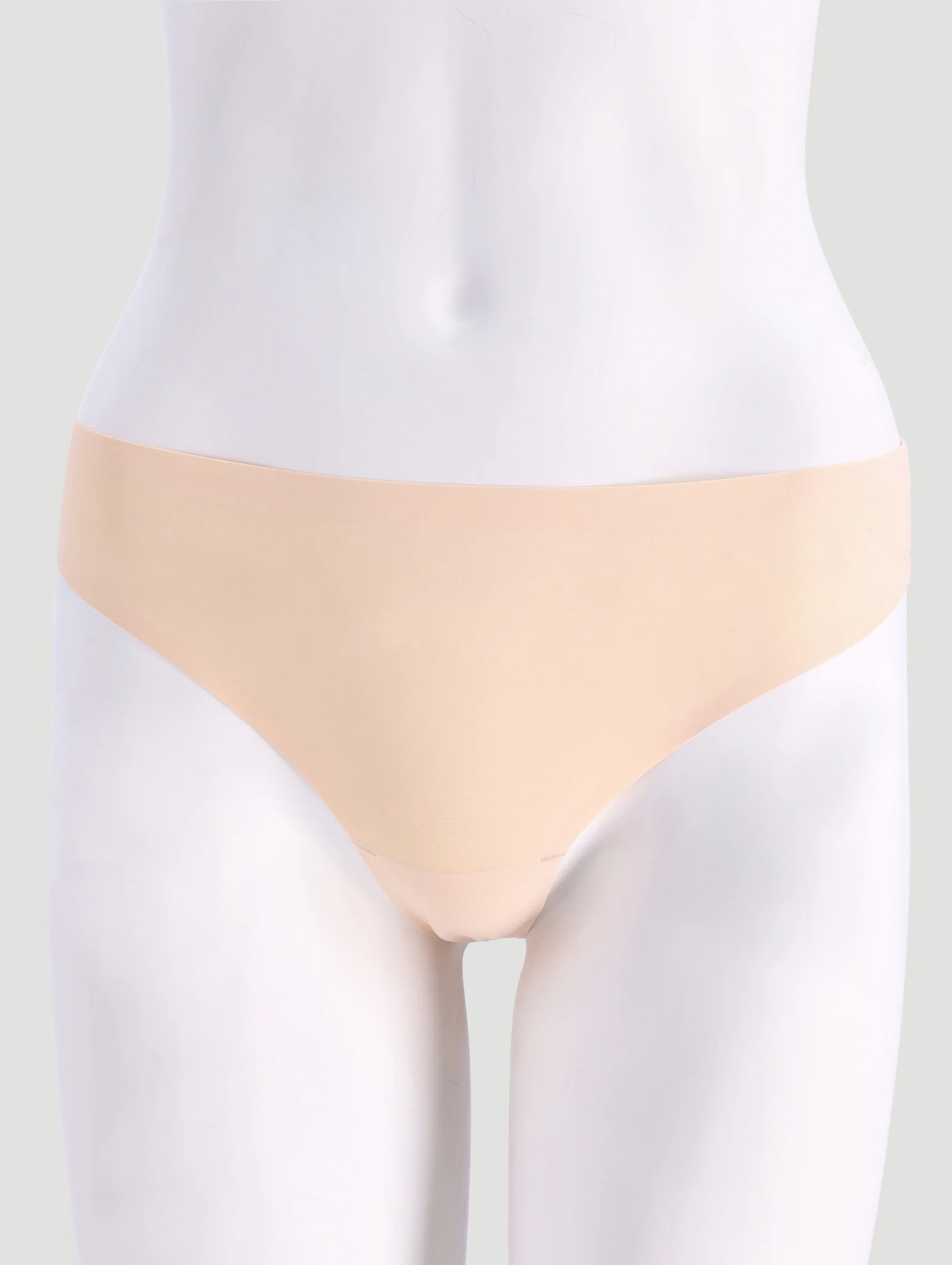 3 Pack Seemless Thong Panties - Floral/Pink/Black - Image 2