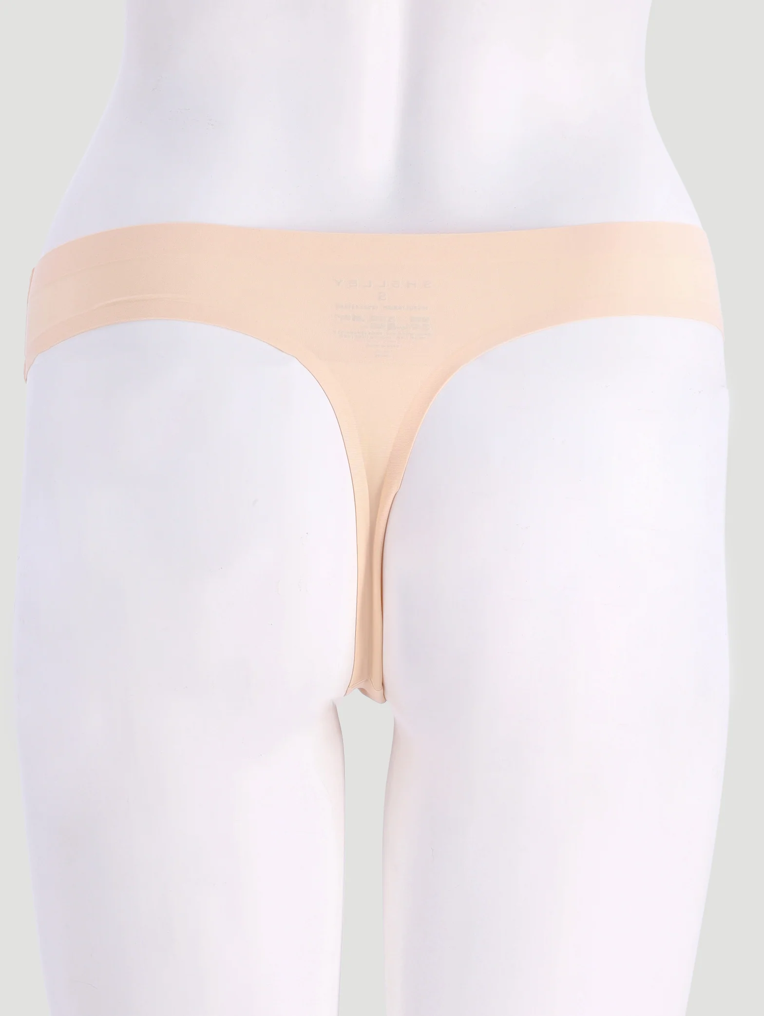 3 Pack Seemless Thong Panties - Floral/Pink/Black - Image 3