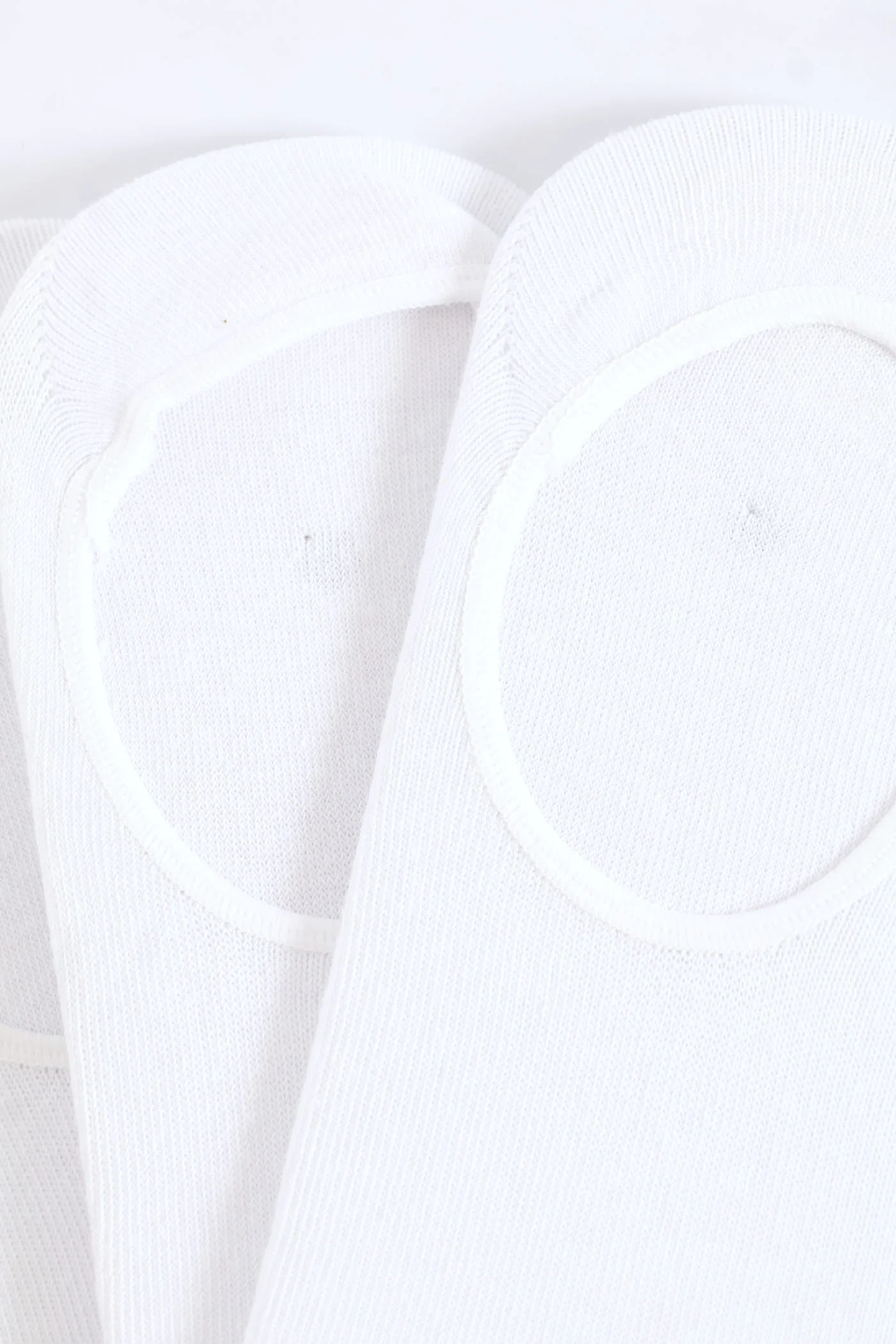3 Pack Sneaker Socks - White - Image 2
