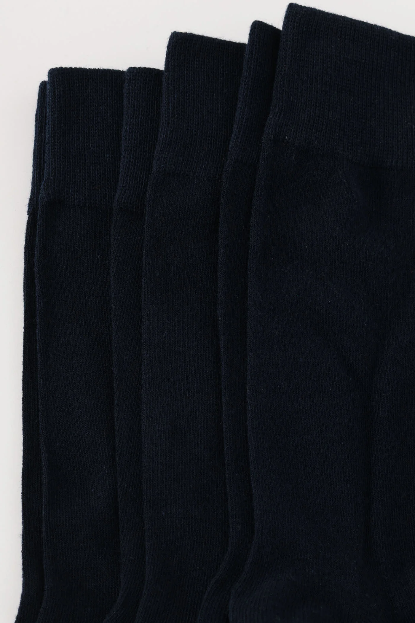 3 Pack Solid Anklet Socks - Navy - Image 2