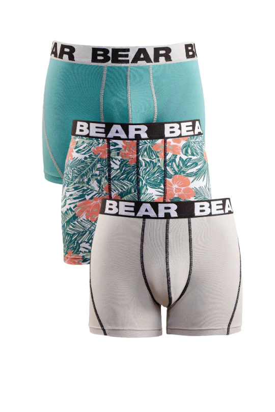 3 Pack Spring Floral Bodyshorts - Multi - Image 2