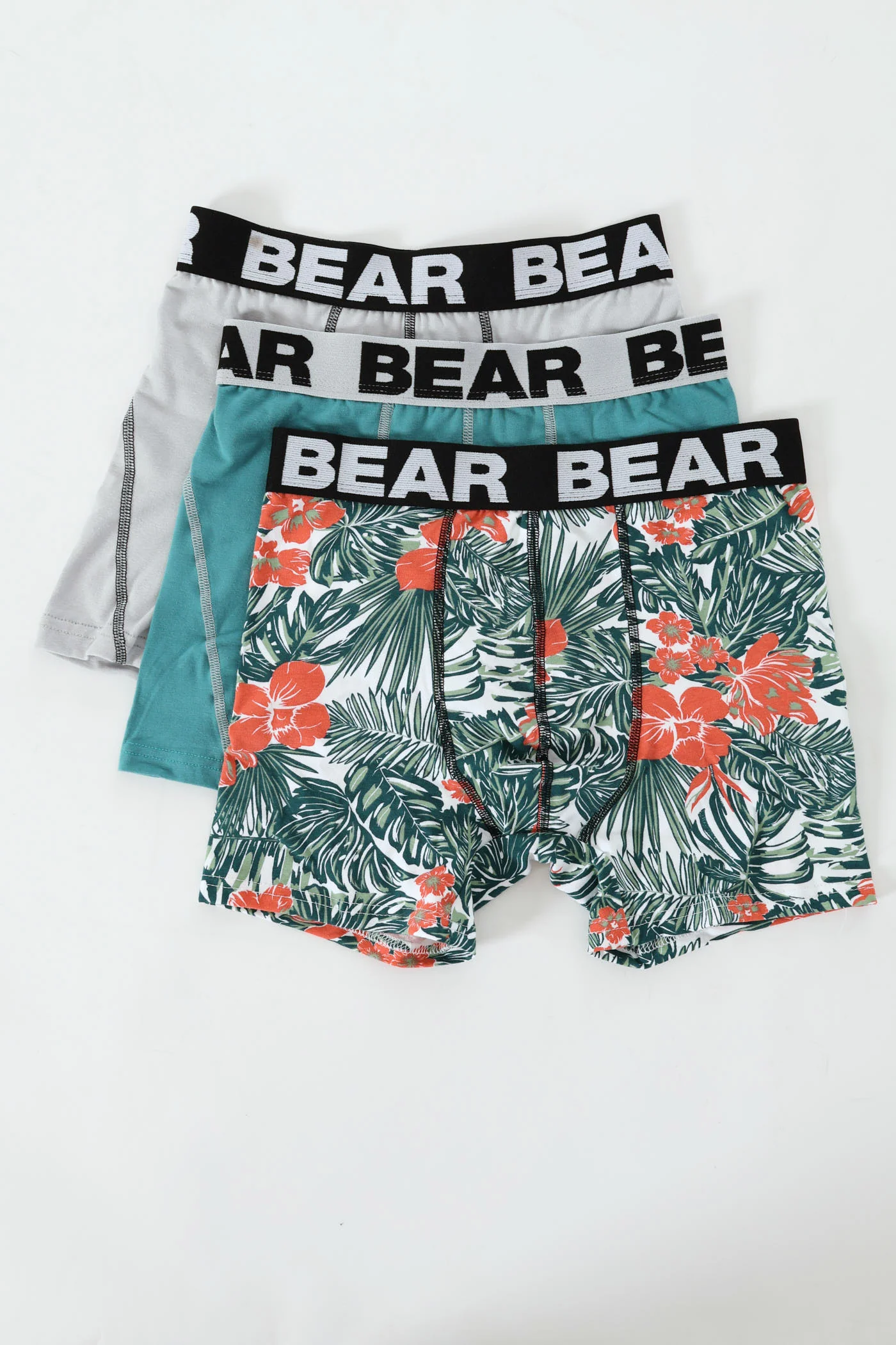 3 Pack Spring Floral Bodyshorts - Multi - Image 4