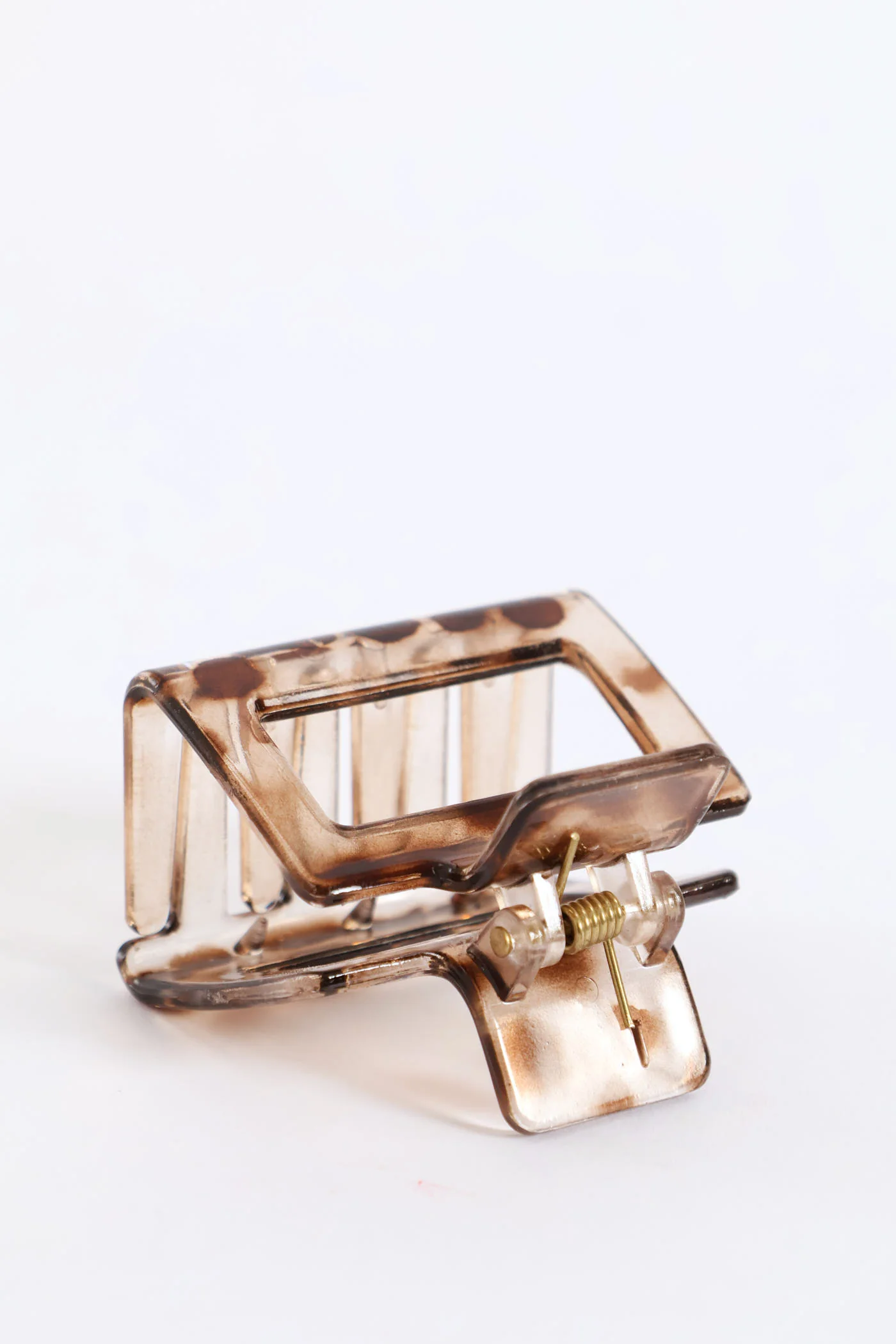 3 Pack Square Hair Grip - Tortoise - Image 2
