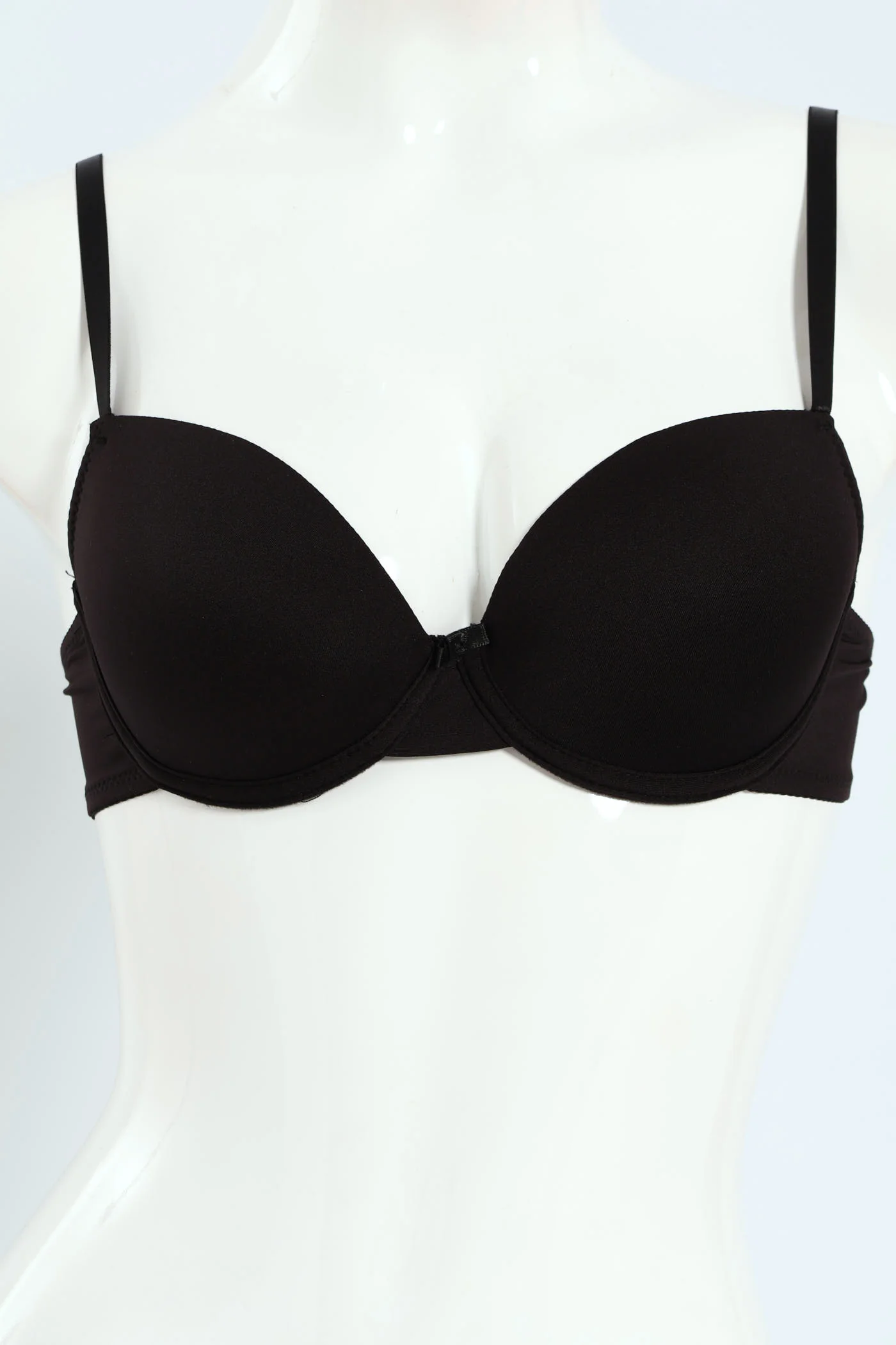 3 Pack T-Shirt Bra - White/Beige/Black - Image 2
