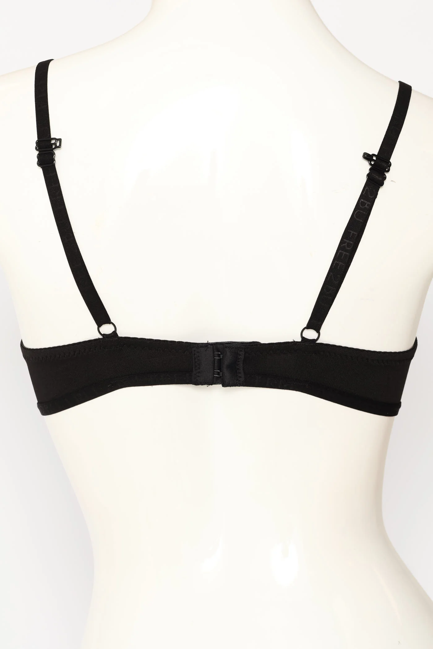 3 Pack T-Shirt Bras - Black/Mocha/White - Image 2