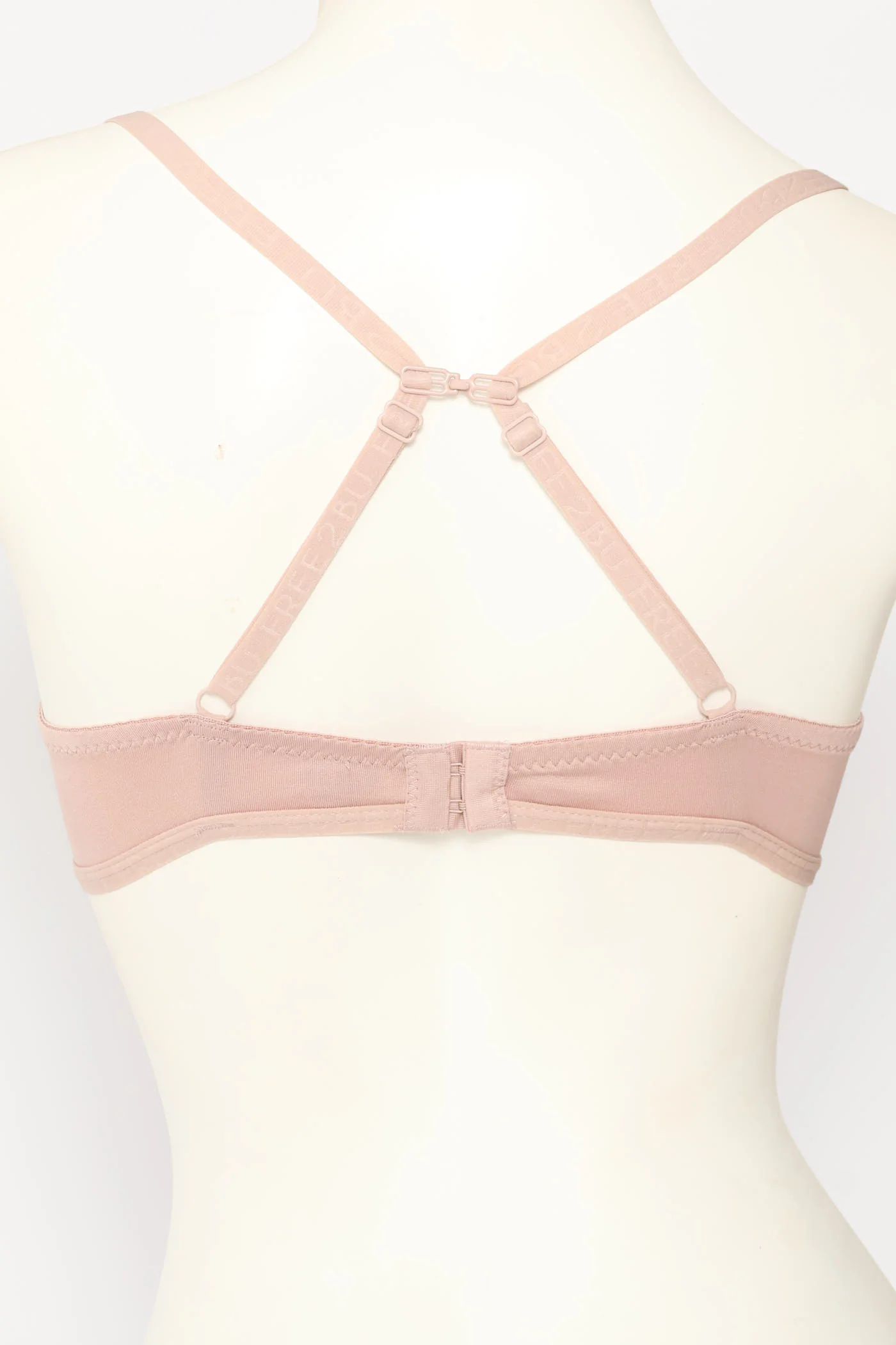 3 Pack T-Shirt Bras - Black/Mocha/White - Image 4