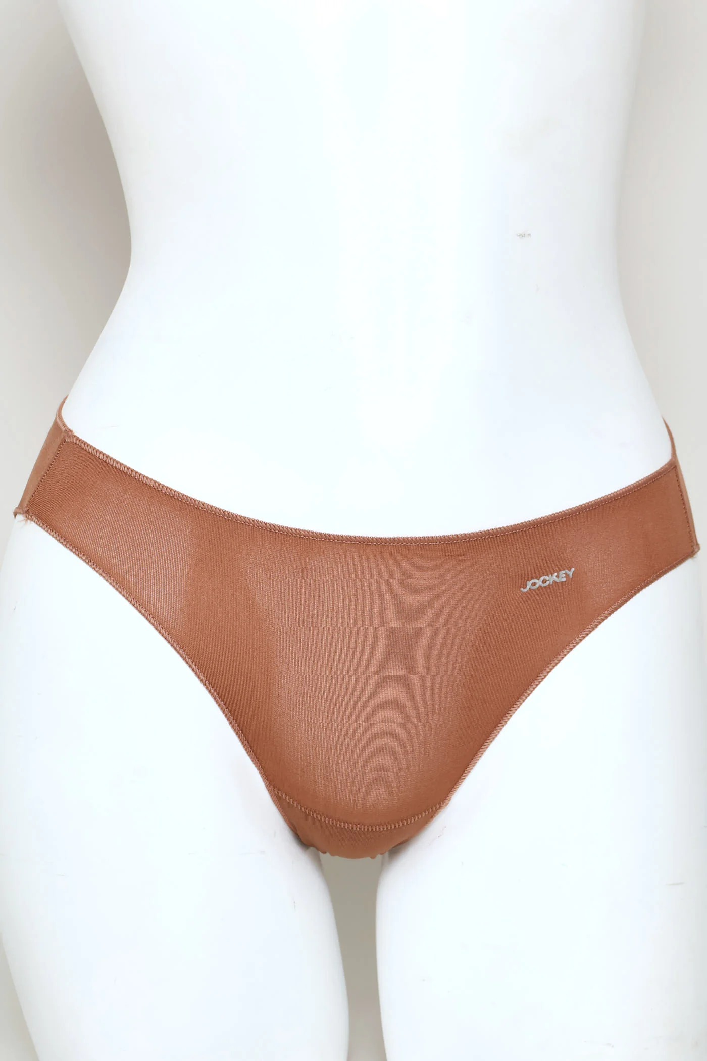 3 Pack Tonal Plain Bikini Panties - Grey/Black/Bronze - Image 2