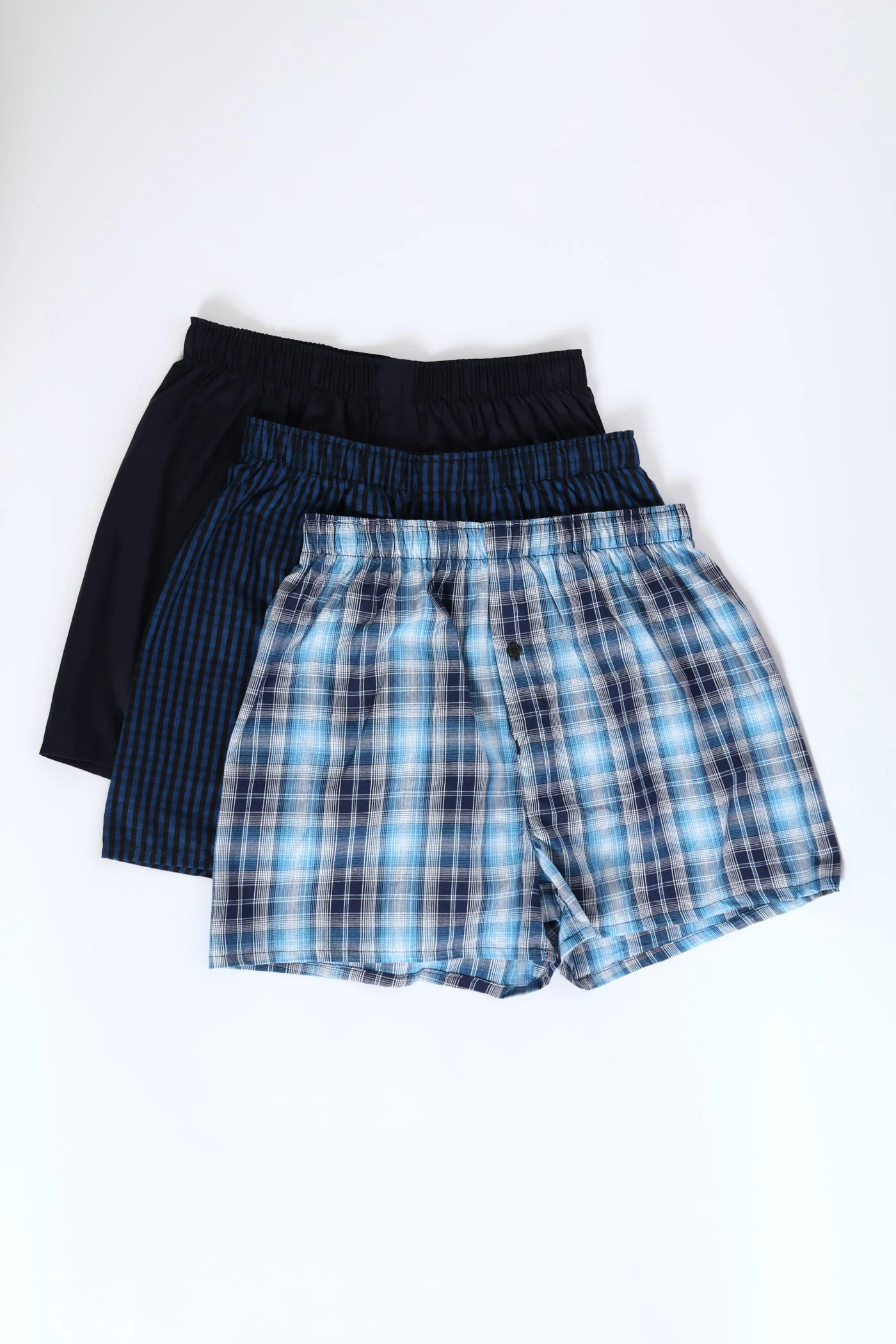 3 Pack Value Boxers - Blue - Image 4