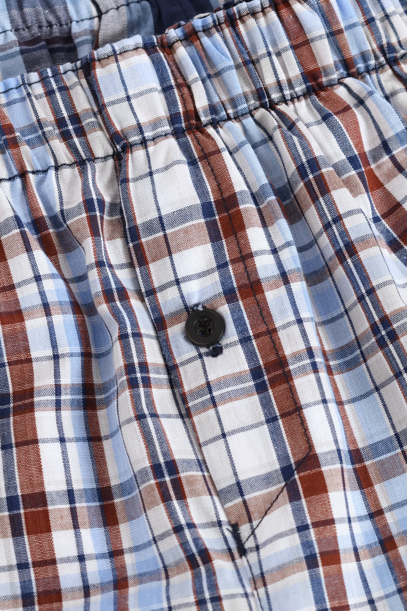 3 Pack Check Value Boxers - Navy/Grey - Image 3