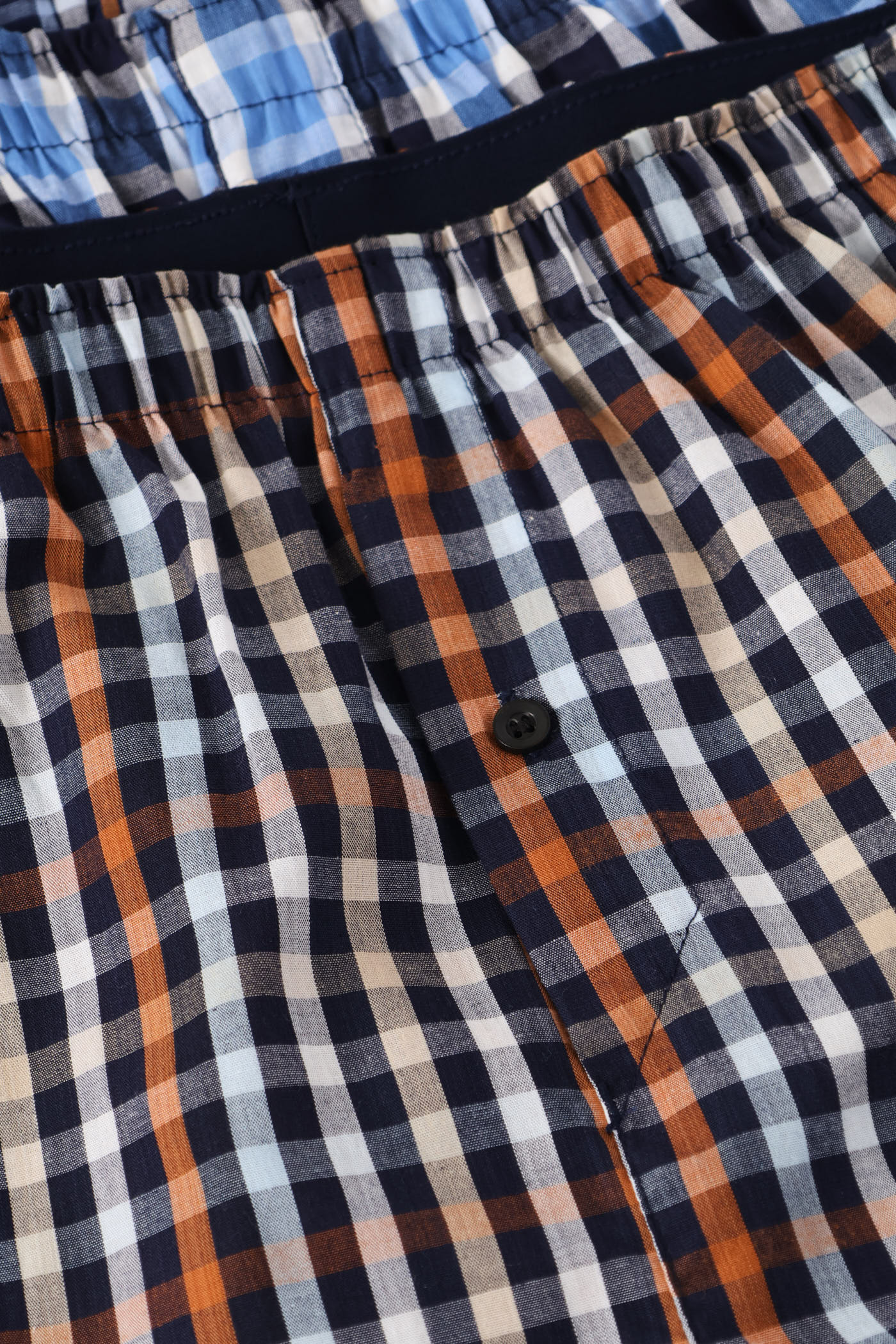 3 Pack Value Boxers - Rust/Blue - Image 4