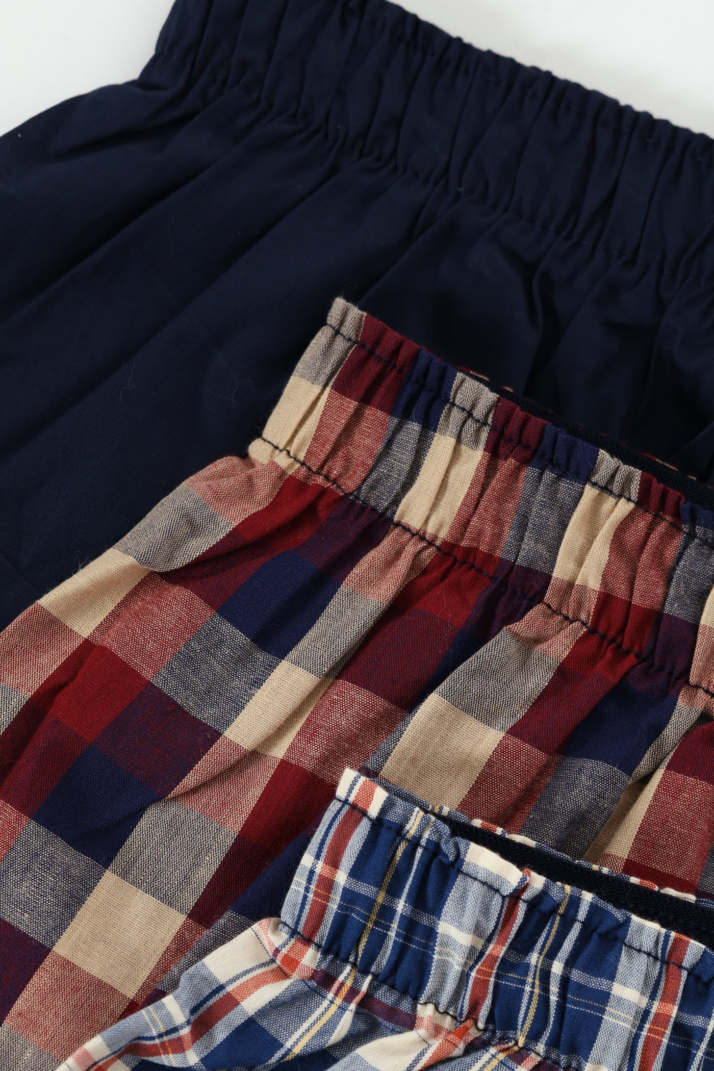 3 Pack Value Woven Boxer - Red/Blue - Image 2