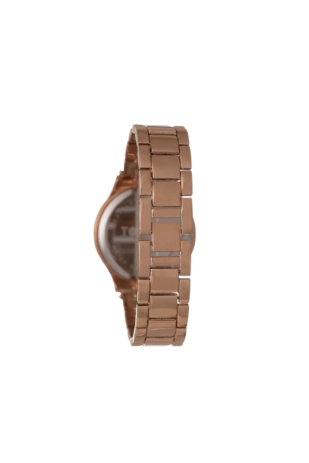 38Mm Stone Case Rose Gold Led Touch Watch - Rose Gold - Image 2
