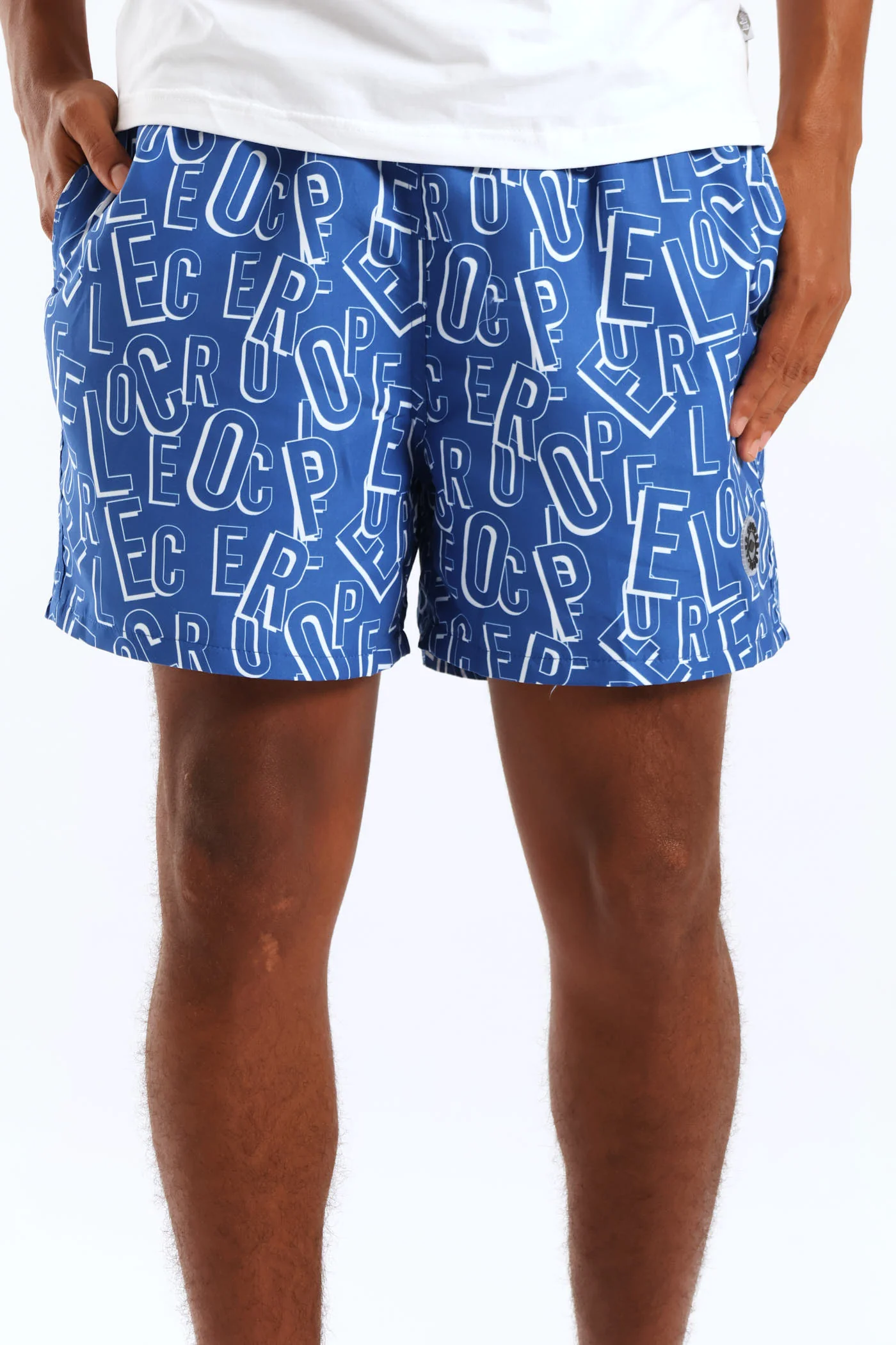 3D Logo Swim Short - Blue - Image 3