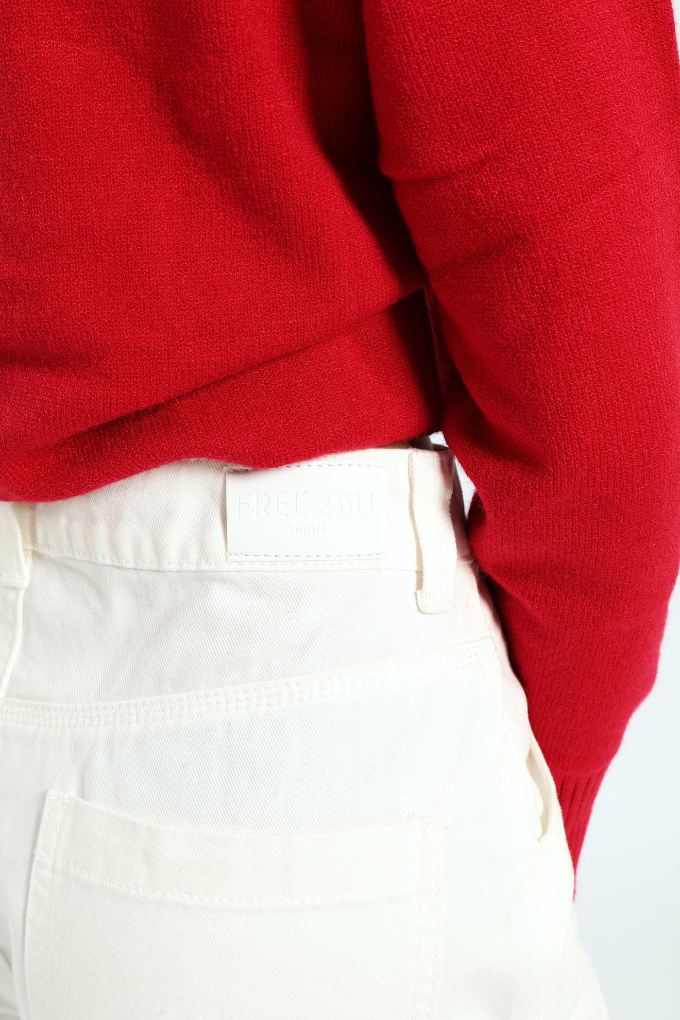 4 Pocket Cargo Pants - Off White - Image 5
