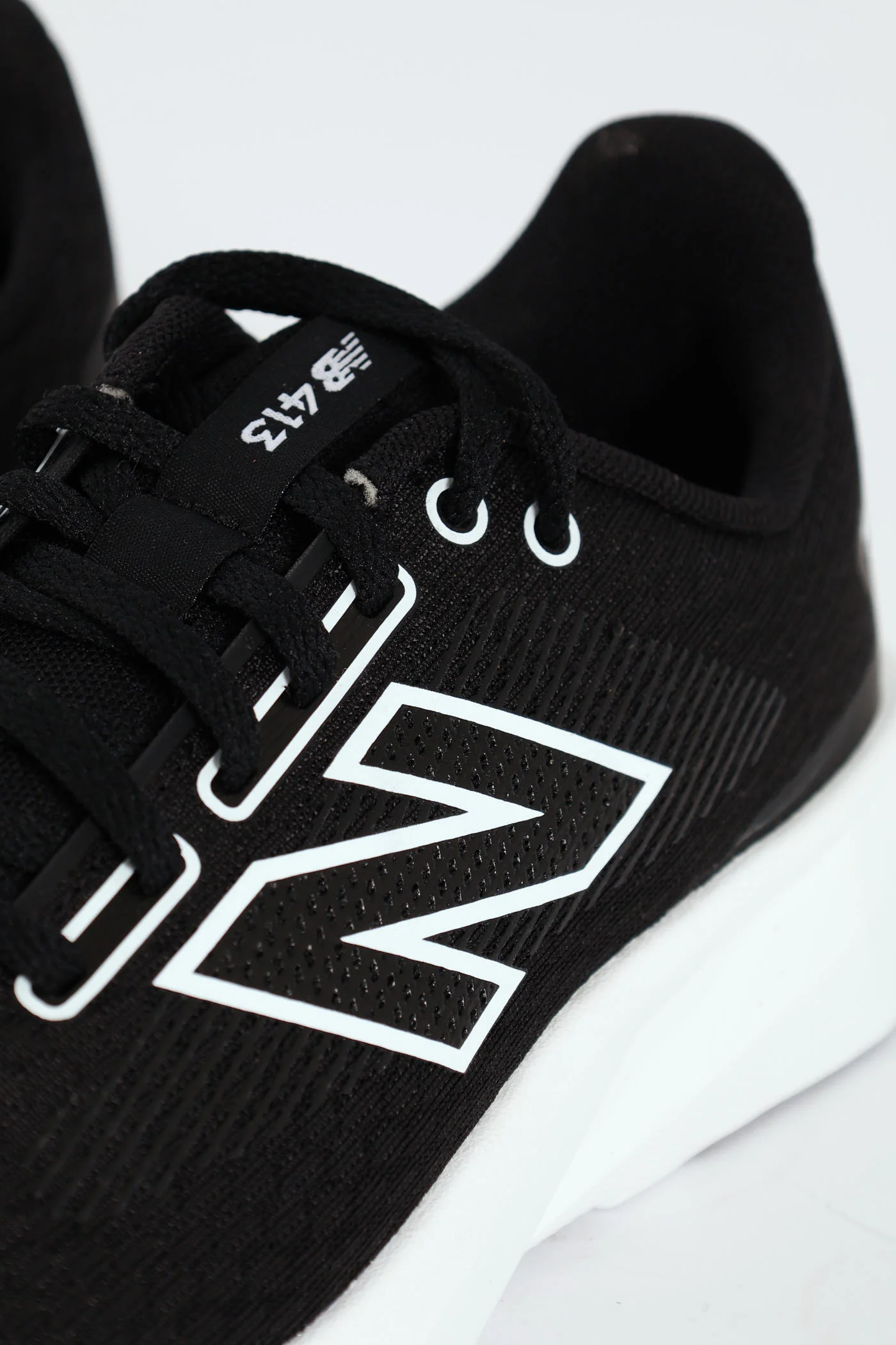 413 V3 Athleisure Trainer - Black/White - Image 2
