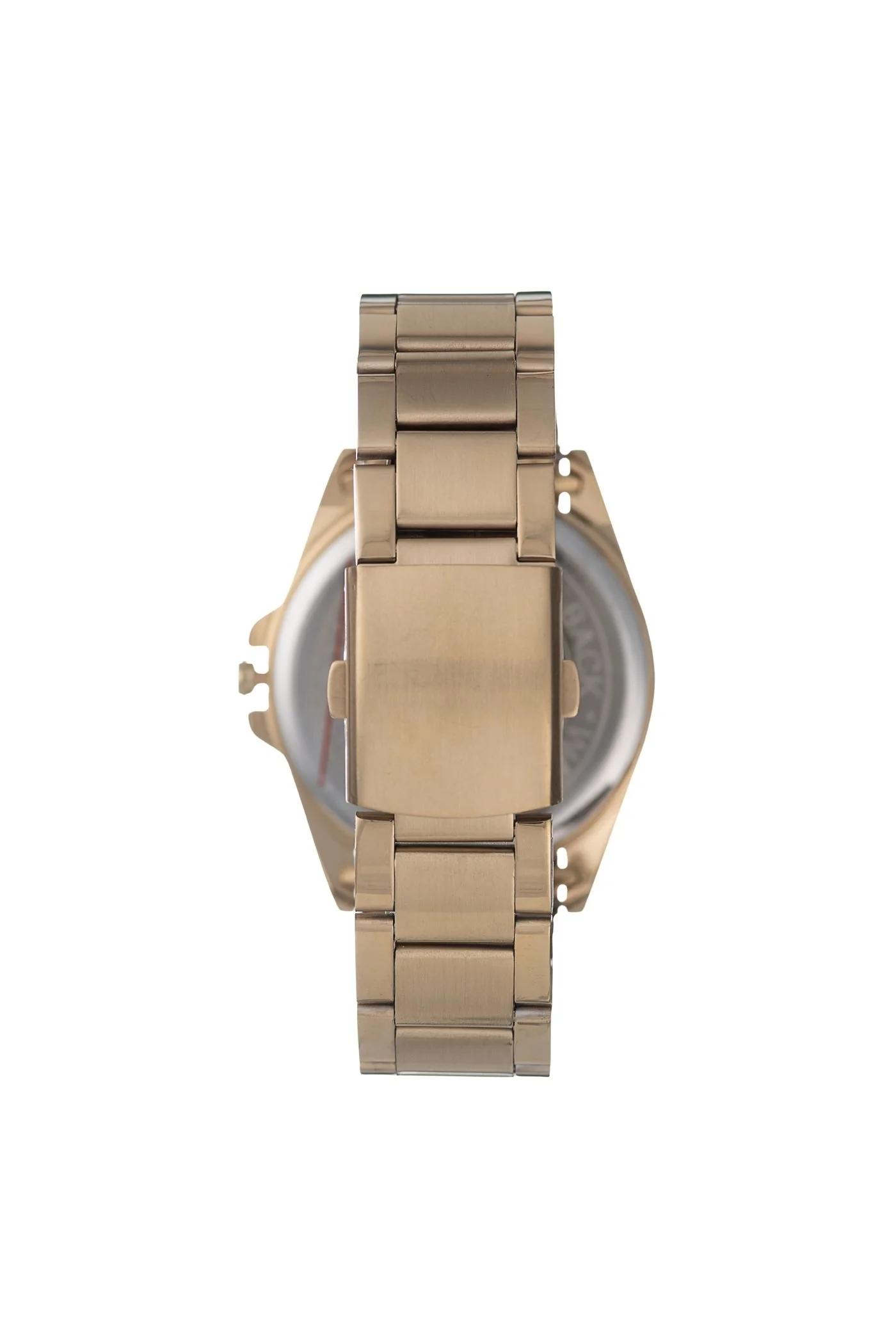 42mm Gold Case With Black Dial & Gold Metal Bracelet Watch - Black - Image 2