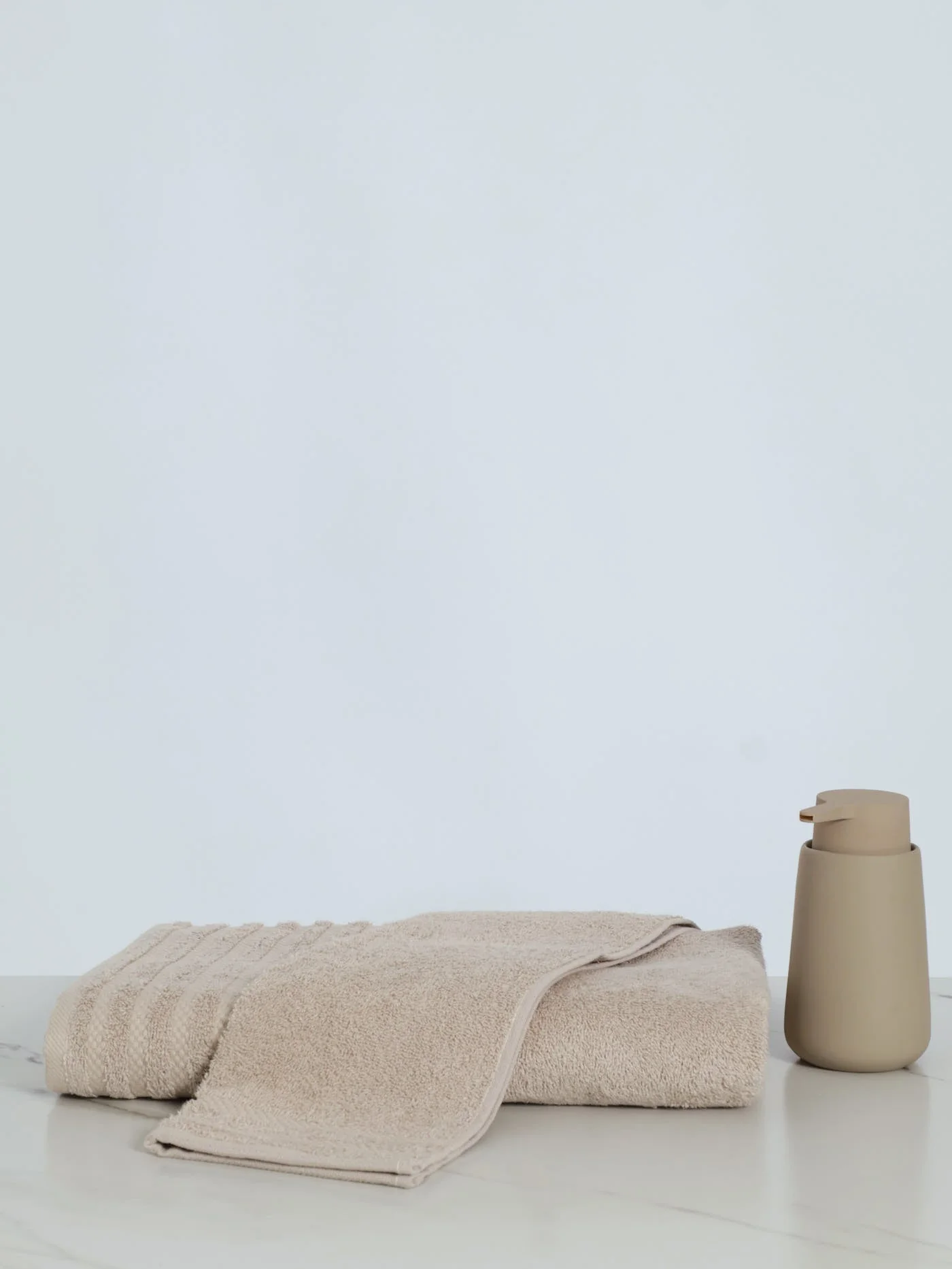 450GSM Ripple Flow Bath Towels - Stone - Image 2