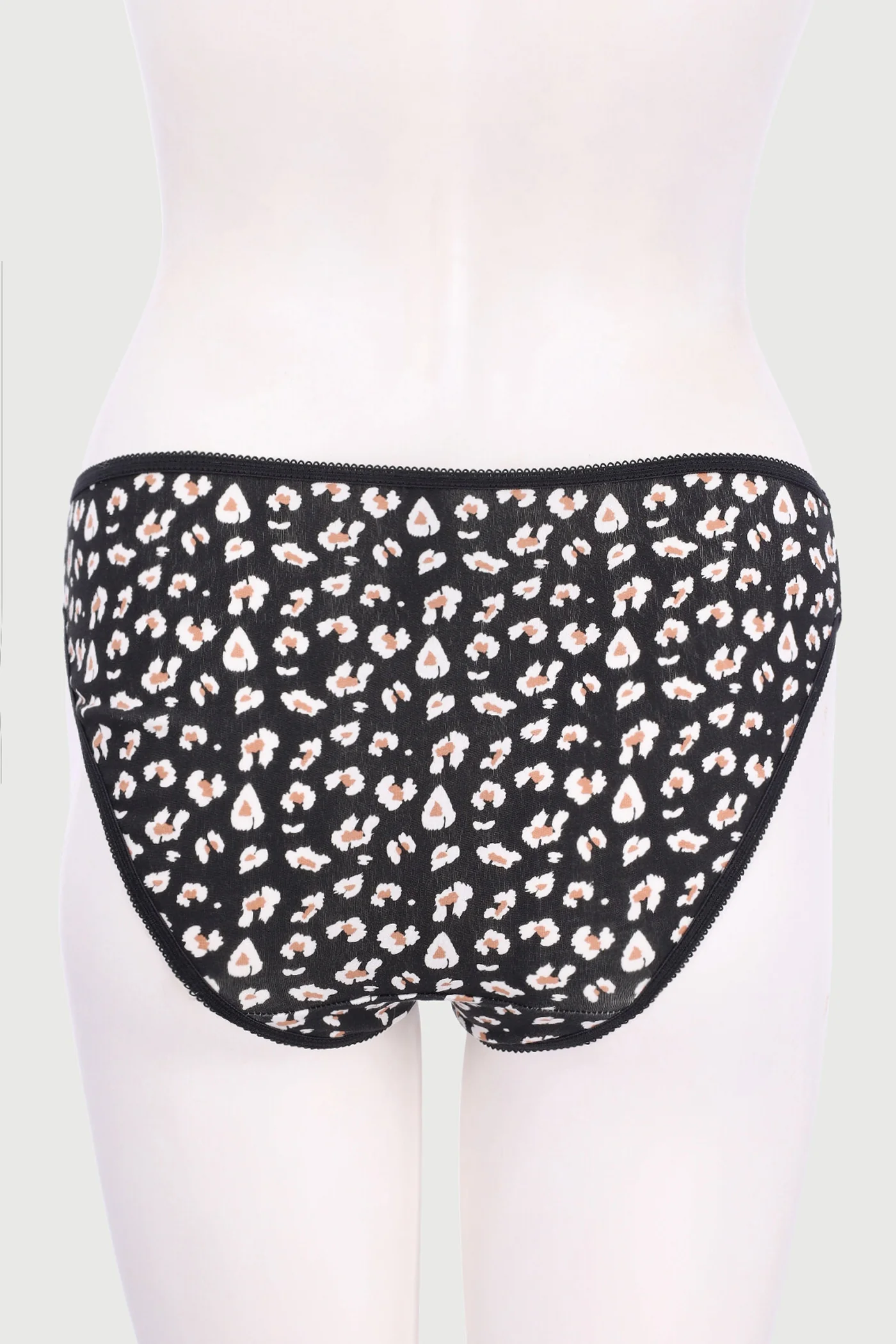 5 Pack Cheetah Cotton Bikini Panty - Image 4