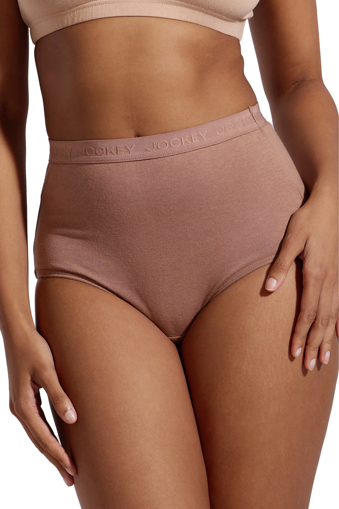 5 Pack Classic Cotton Brief Panties - Blue - Image 2
