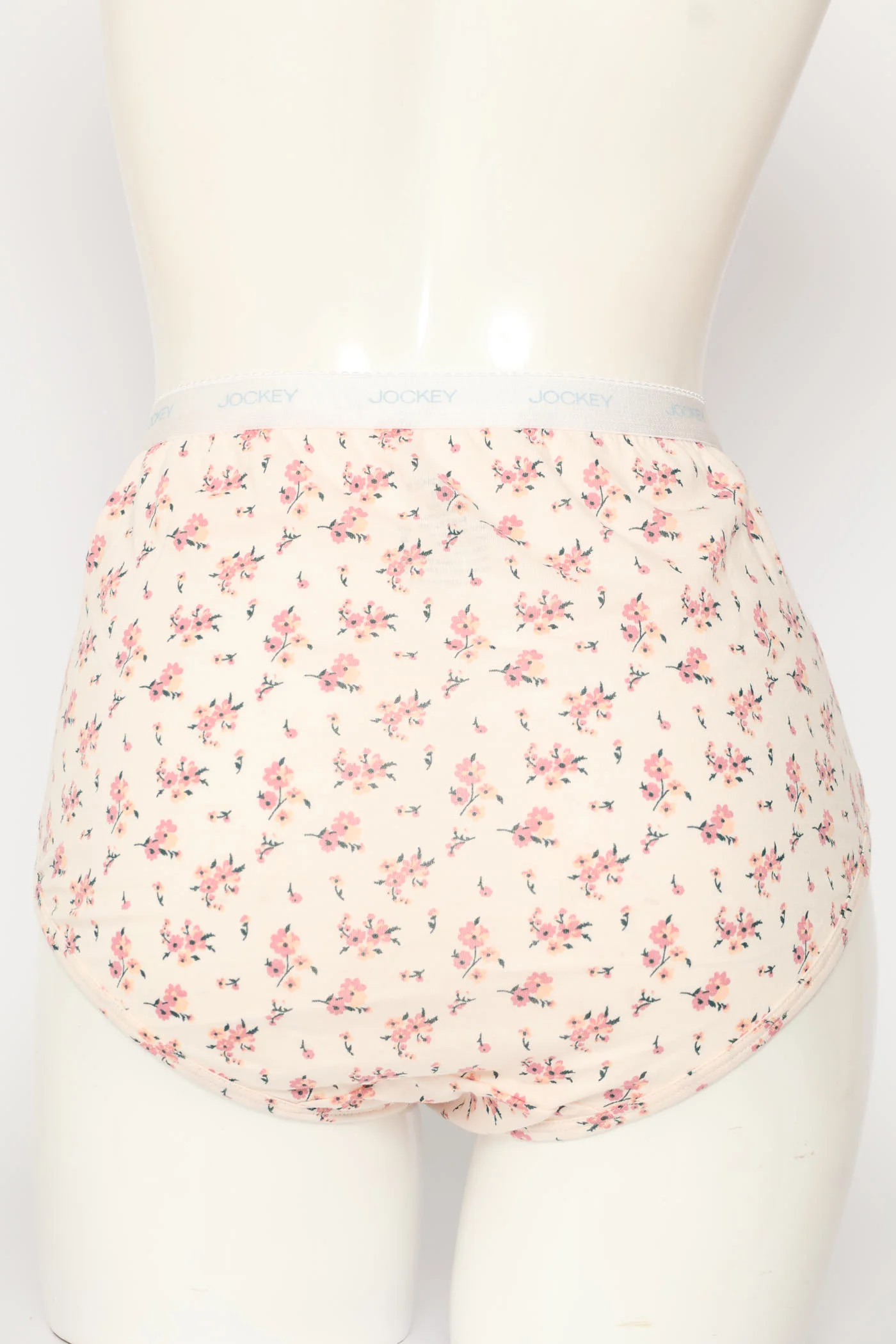 5 Pack Classic Print Cotton Brief Panties - Pink - Image 4