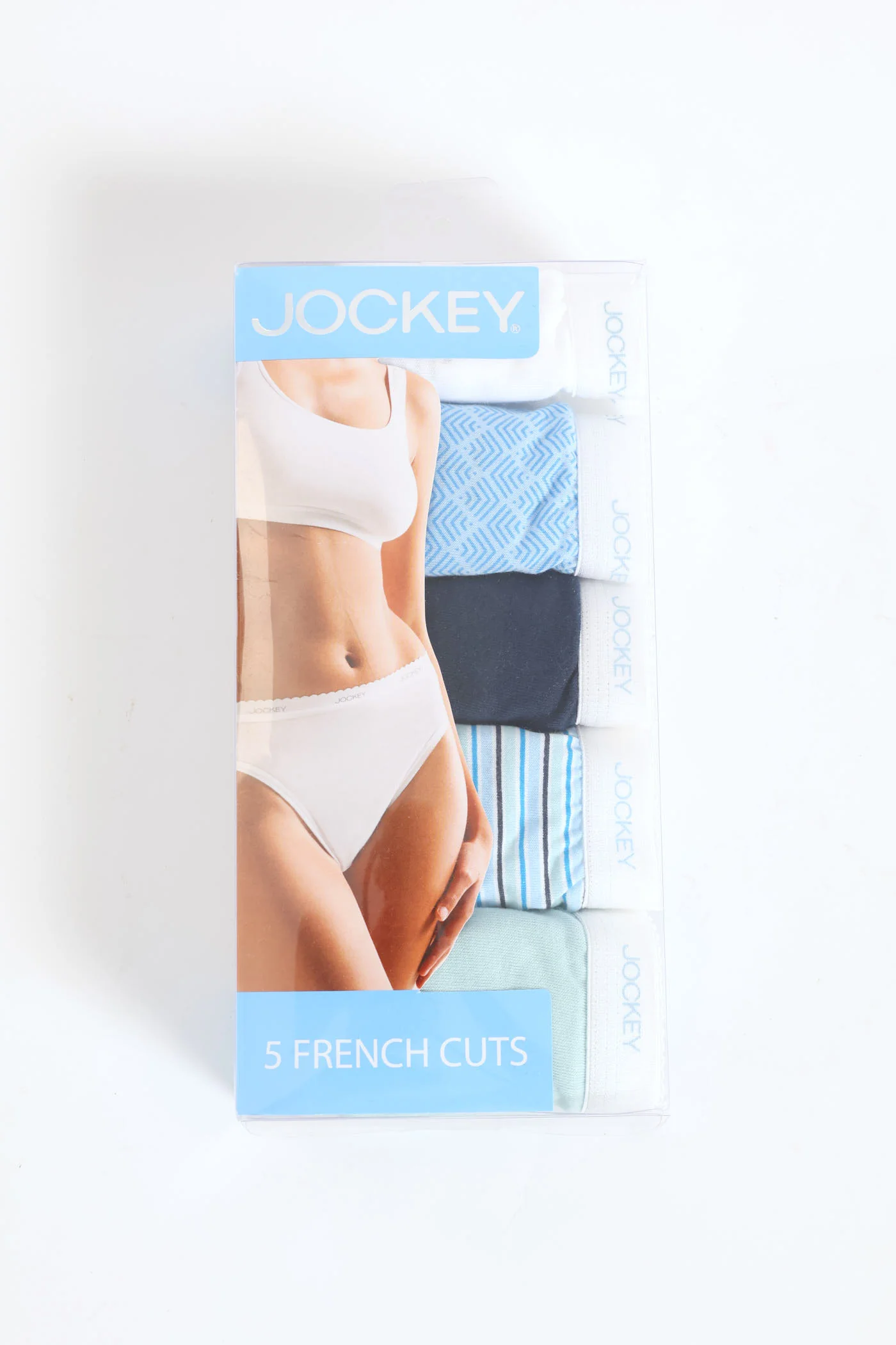 5 Pack Cotton Hi-Cut Classic Panties - Multi - Image 3