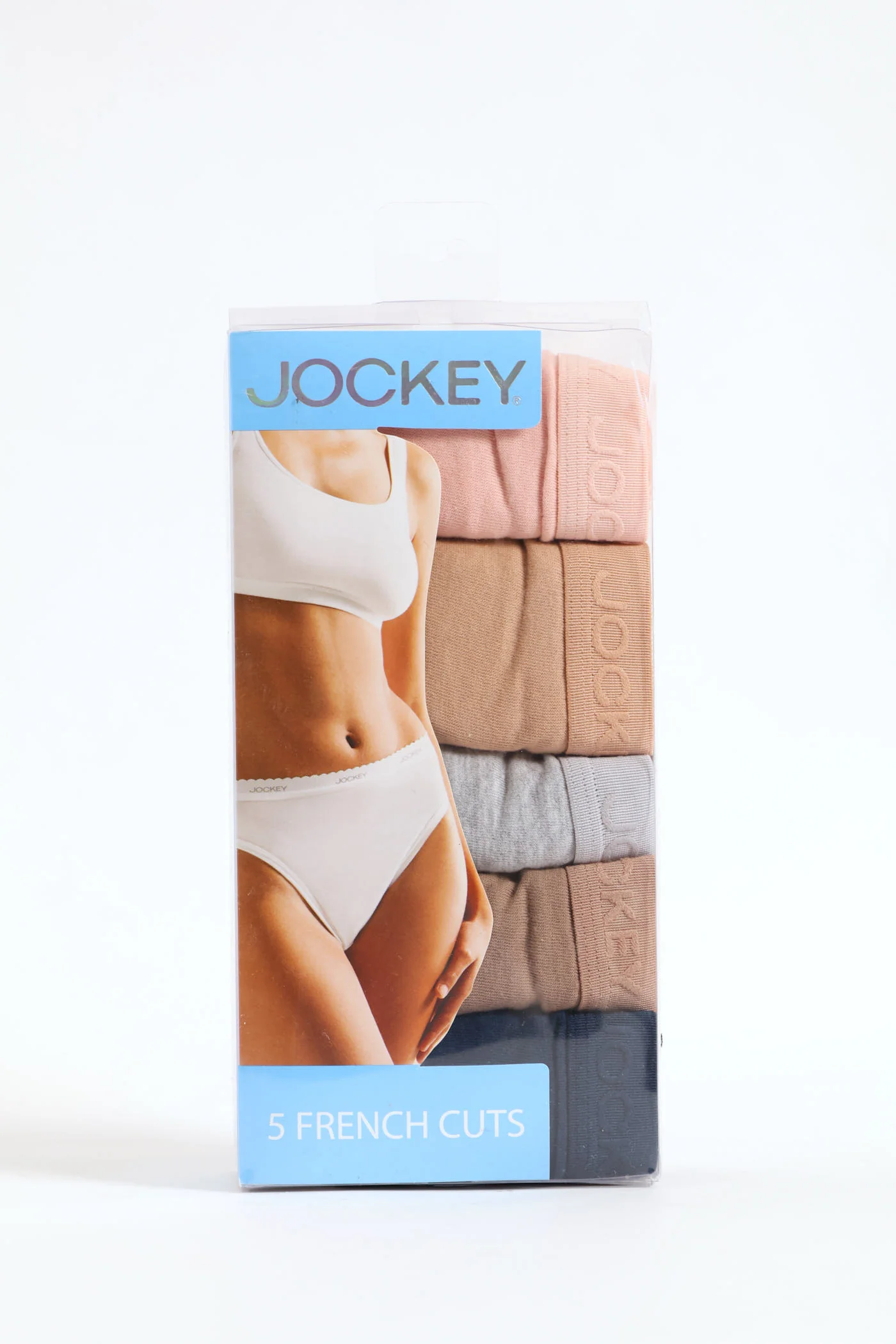 5 Pack Cotton Hi-Cut Panties - Multi - Image 3