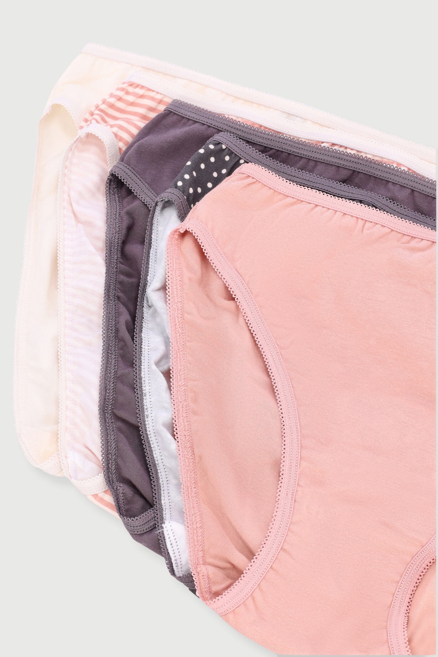 5 Pack Cotton Hi-Cut Panty - Image 3
