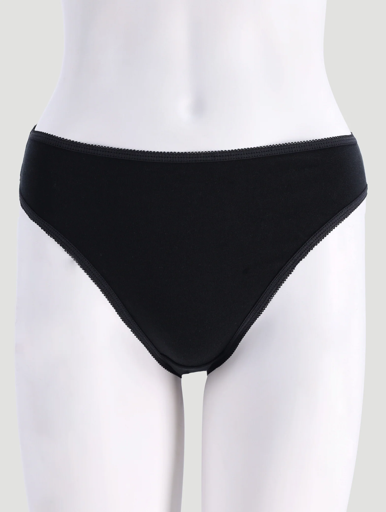 5 Pack Cotton Stretch Hi-Cut Panties - Image 6
