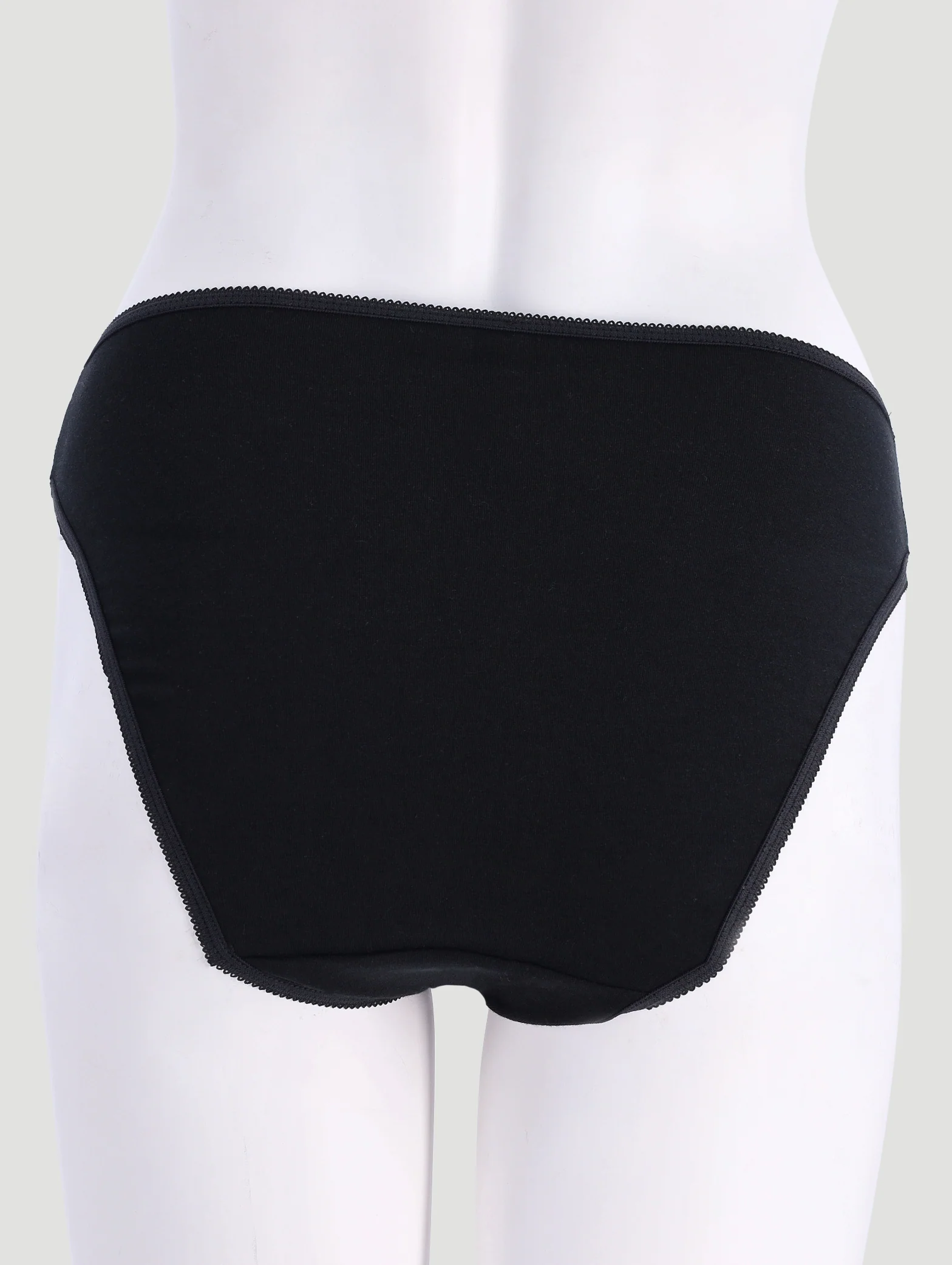 5 Pack Cotton Stretch Hi-Cut Panties - Image 7