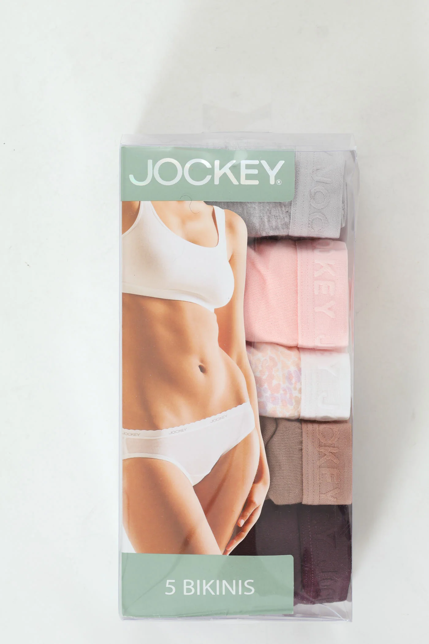 5 Pack Cotton Prints Tonal Bikni Panties - Multi - Image 6