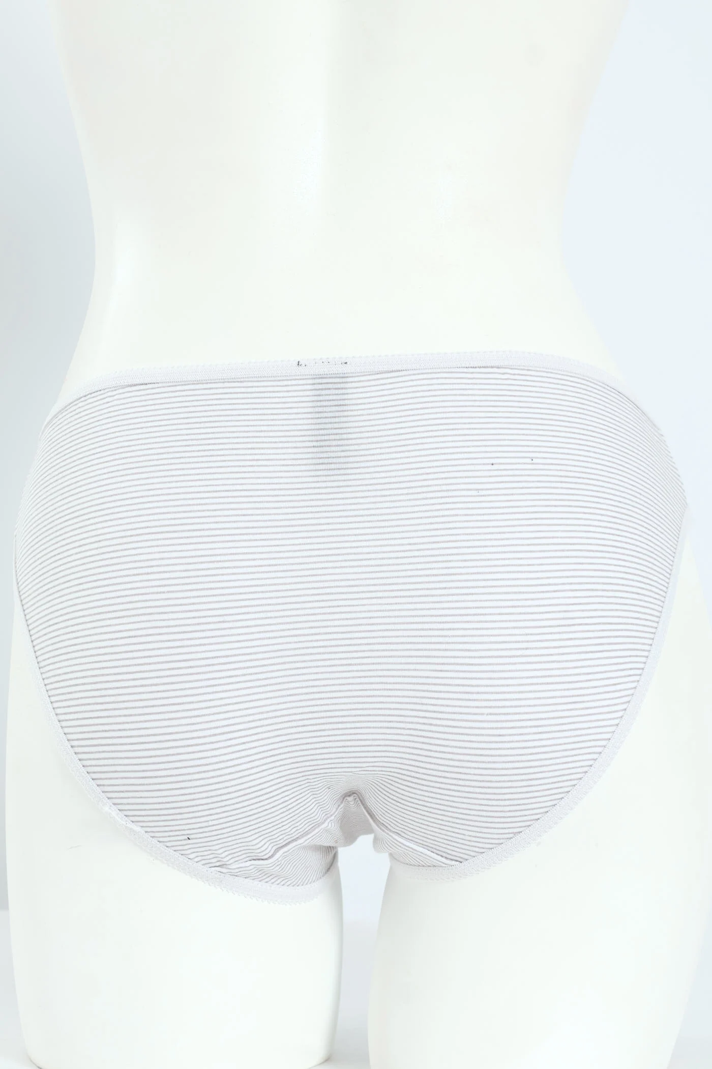 5 Pack Cotton Stretch Bikini Panties - Pink Leaf/Navy/Grey Leaf - Image 7