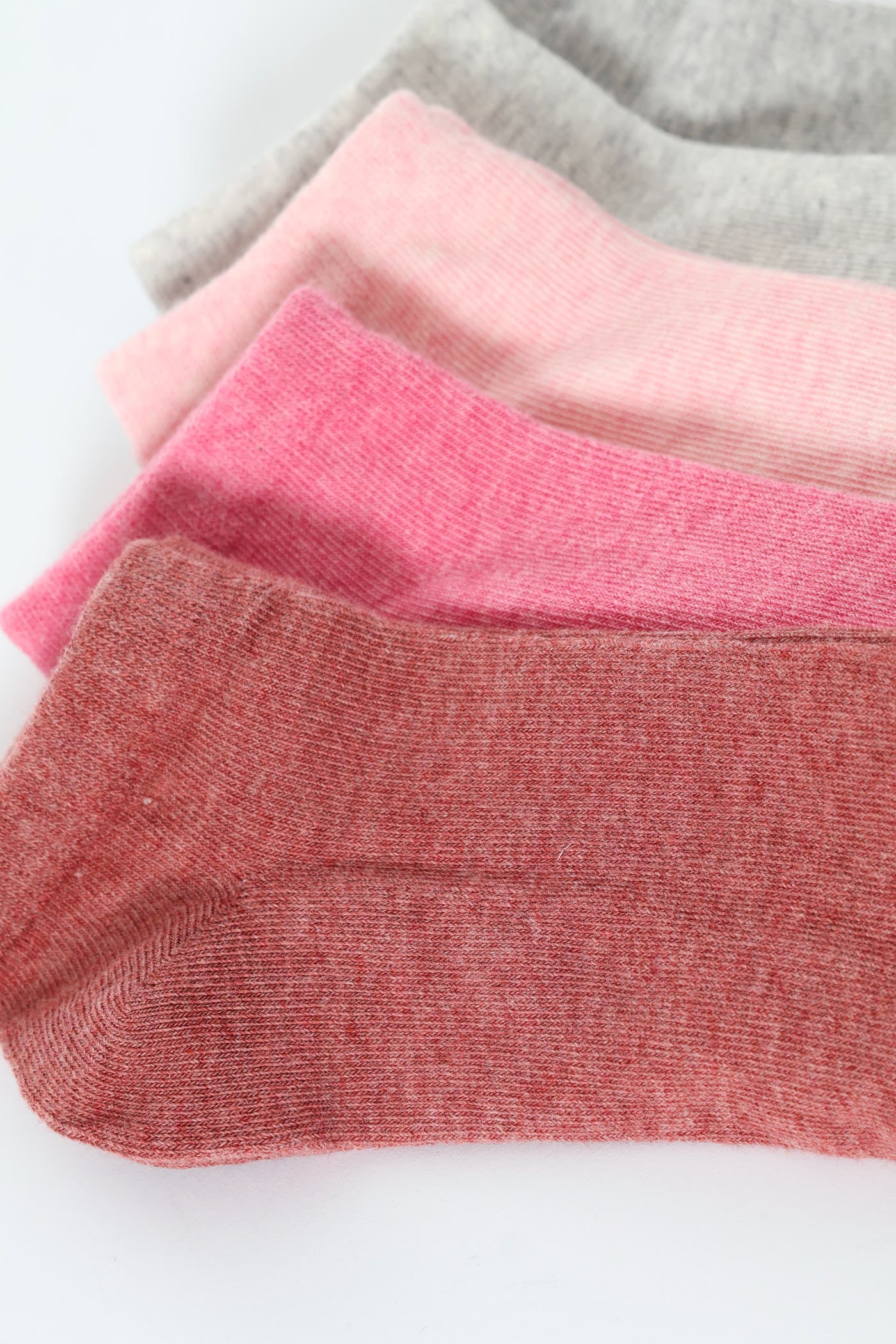 5 Pack Low Cut Fashion Socks - Red - Image 3