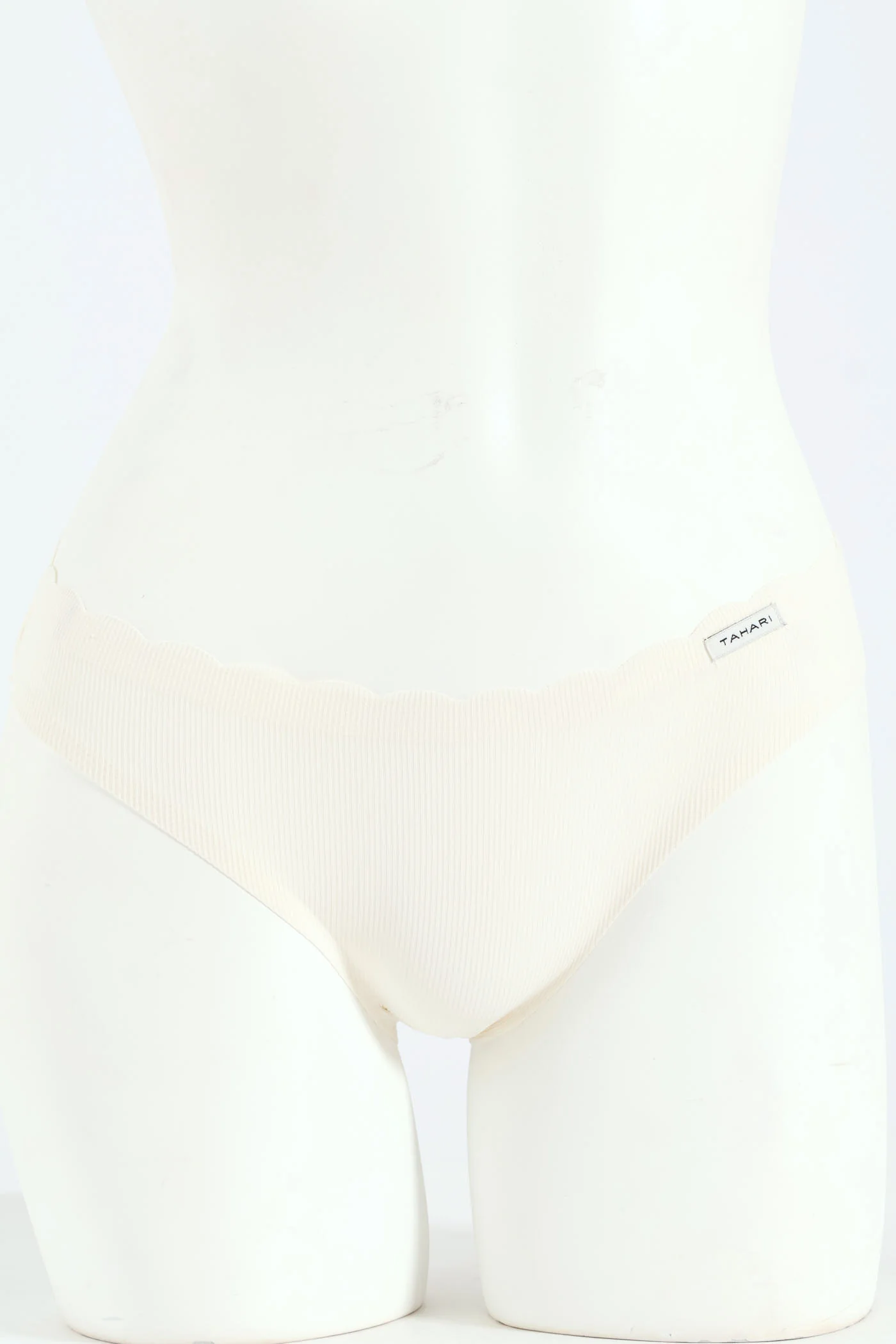 5 Pack Microfiber Thong Bikini Panties - Black/Nude/Sand/Mauve/Stone - Image 5