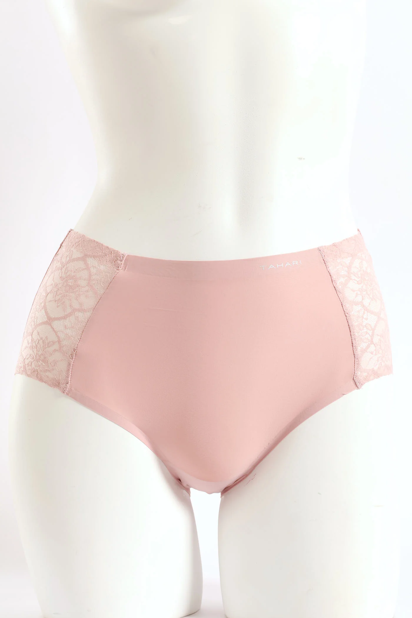 5 Pack Microfibre Midi Panties - Rose/Nude/Sand/Mauve/Blush - Image 3