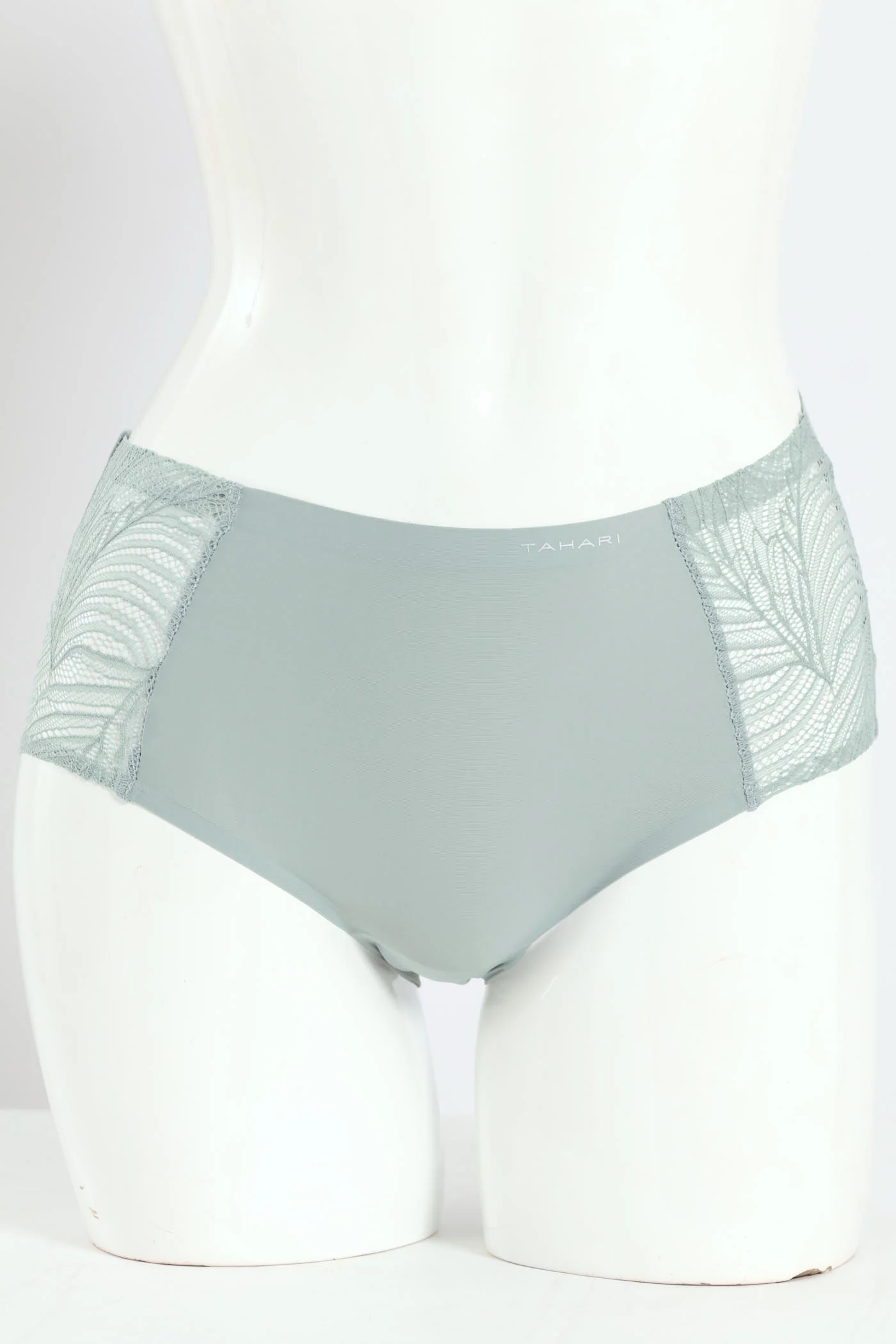 5 Pack Microfibre Midi Panties - Sage/Black/Cream/Mocha/Peach - Image 2