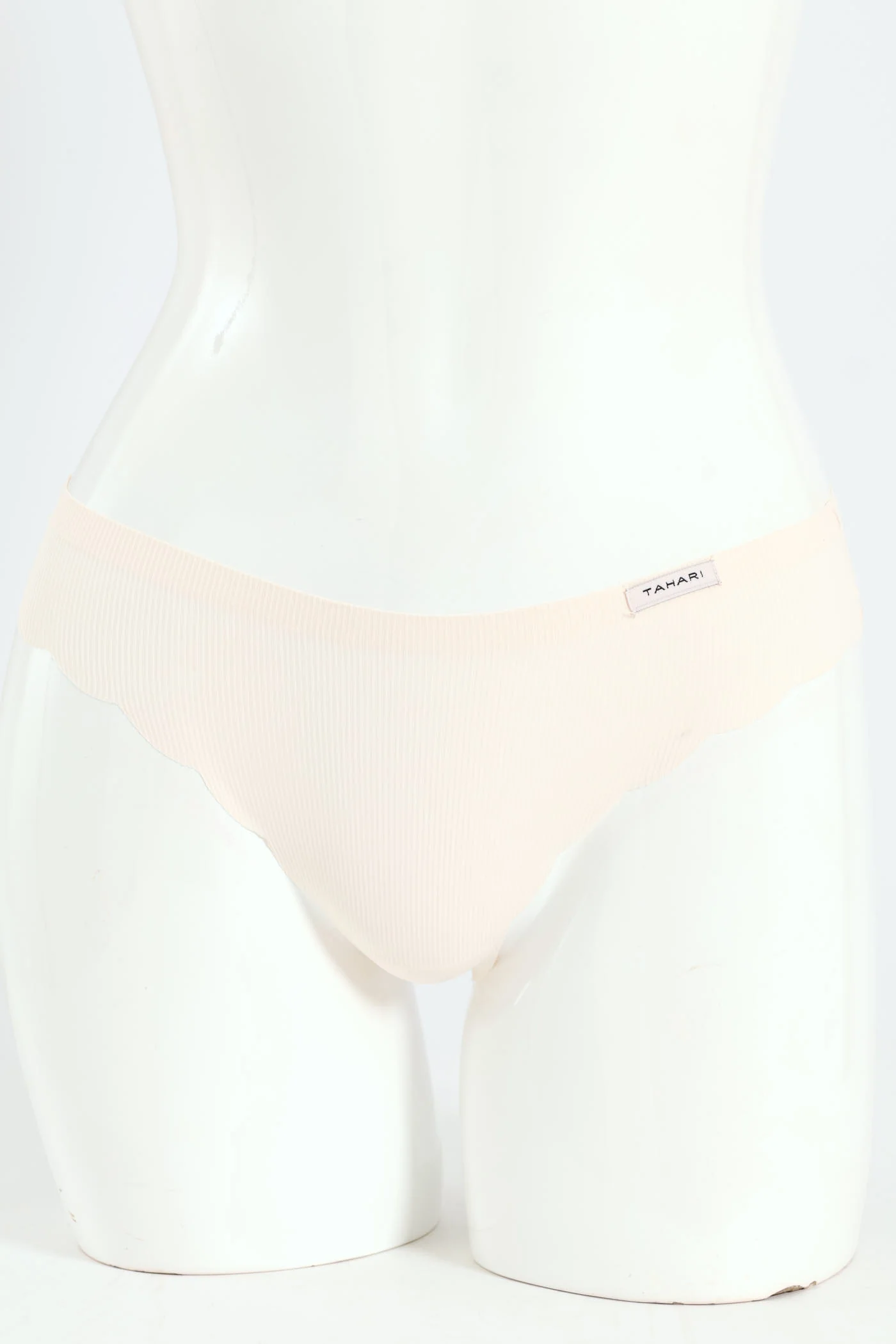 5 Pack Microfibre Thong Panties - Black/Nude/Mauve/Rose/Sand - Image 6