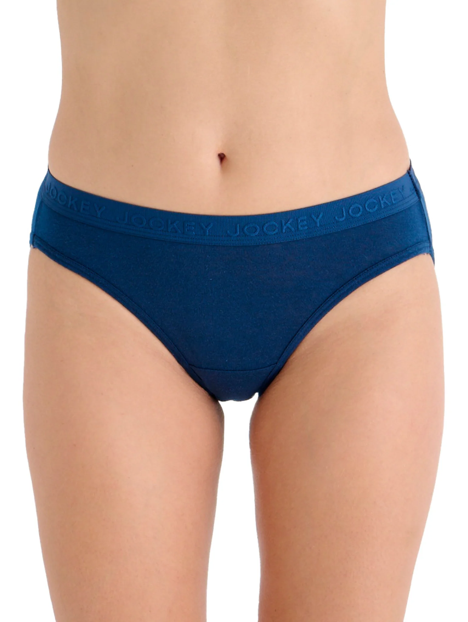 5 Pack Tonal Plain Cotton Bikini Panties - Image 3