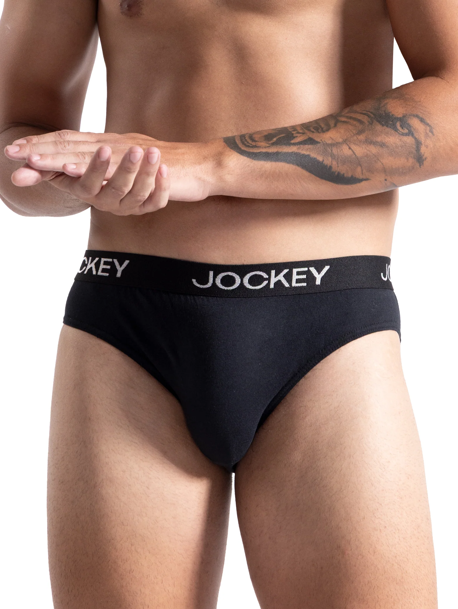 5 Pack Value Skant Briefs - Grey/Green/Red/Black/Multi - Image 2